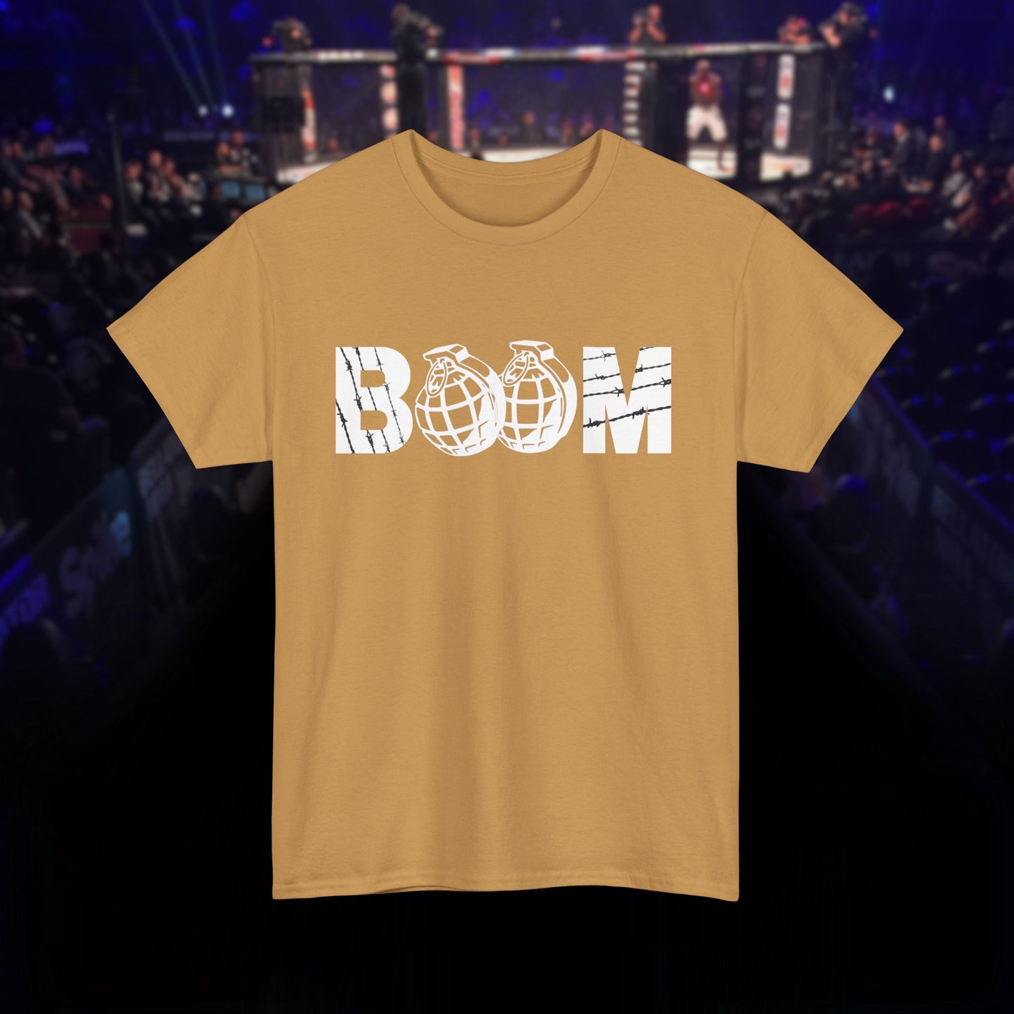 Brian Kelleher BOOM logo Tee