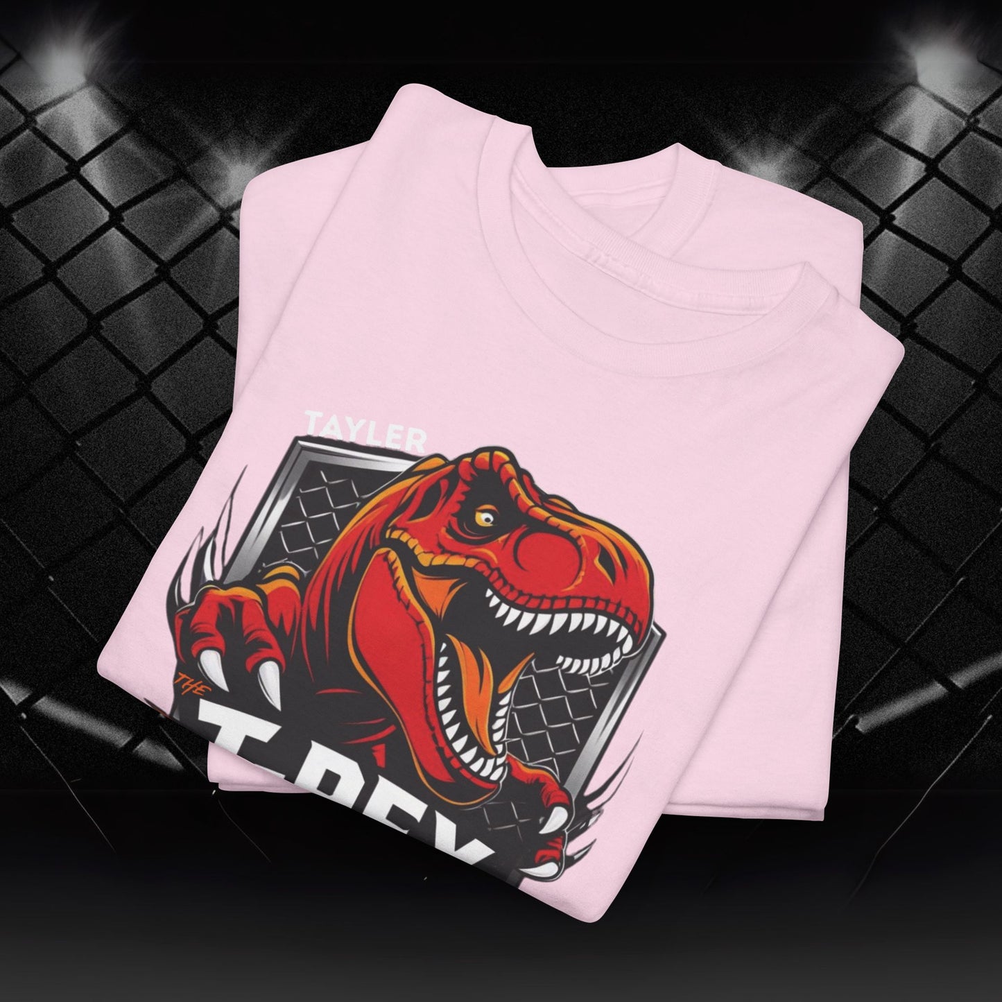 Tayler "The T-Rex" Kleemoff logo tee
