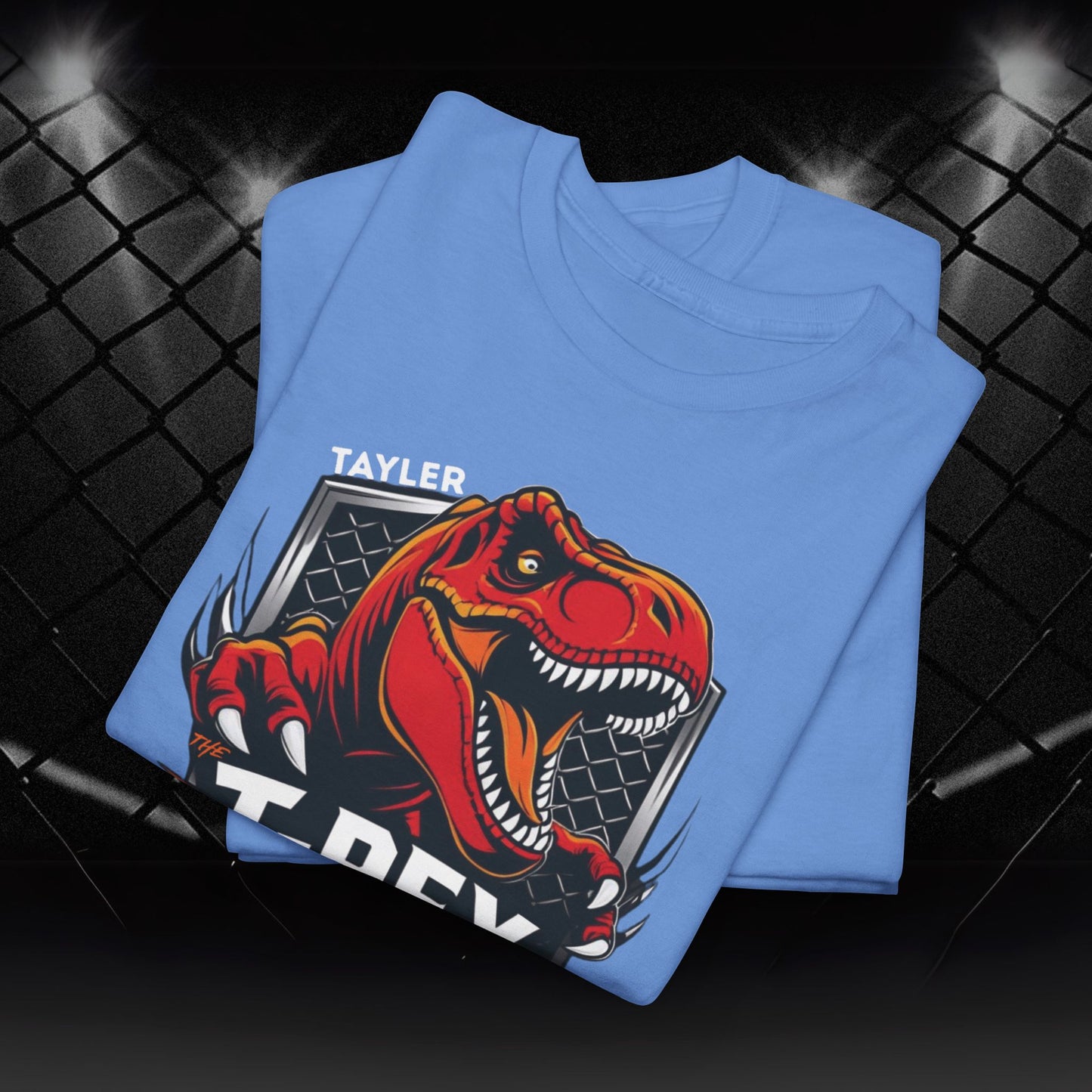 Tayler "The T-Rex" Kleemoff logo tee