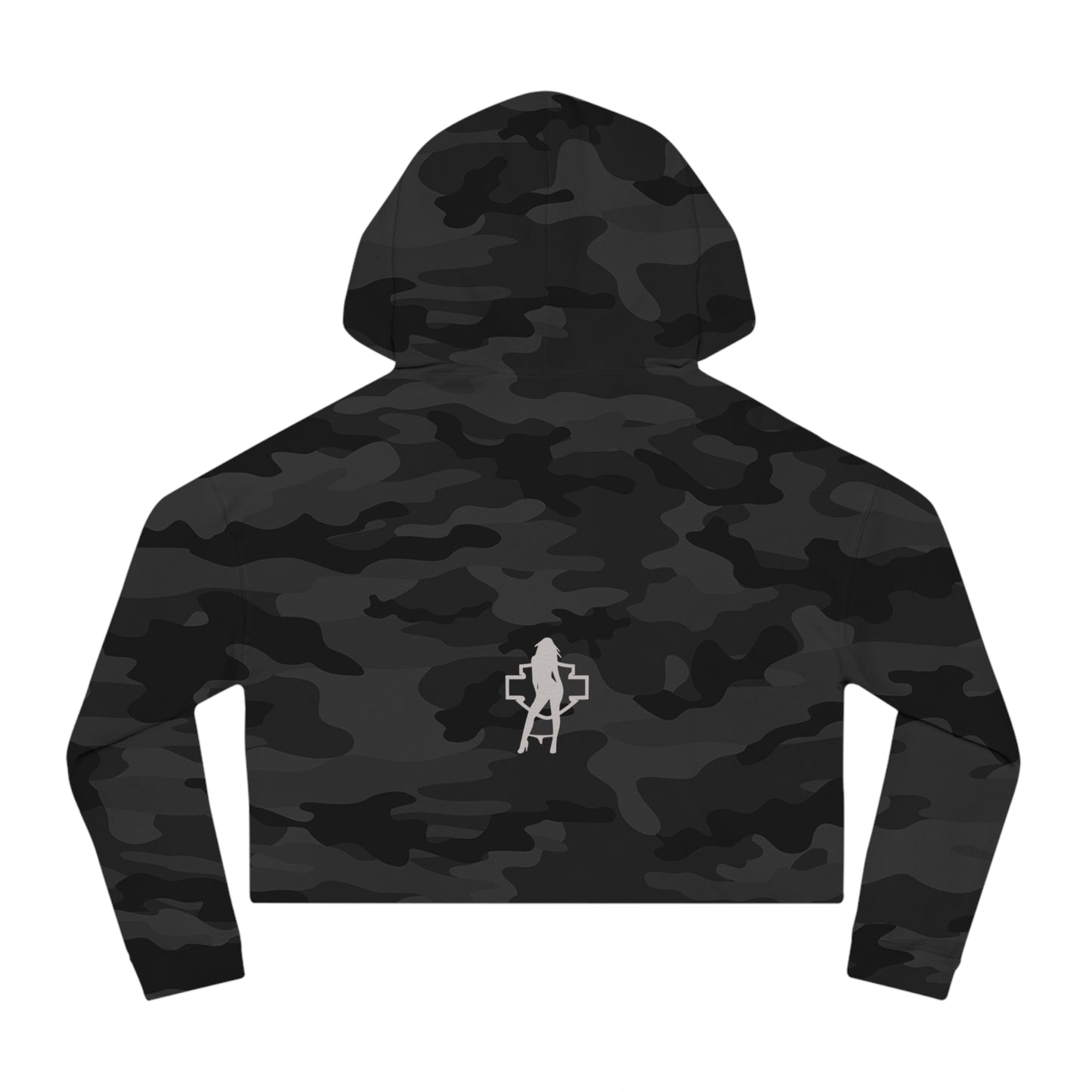 Women’s Ew, You cant ride Cropped Hooded Sweatshirt