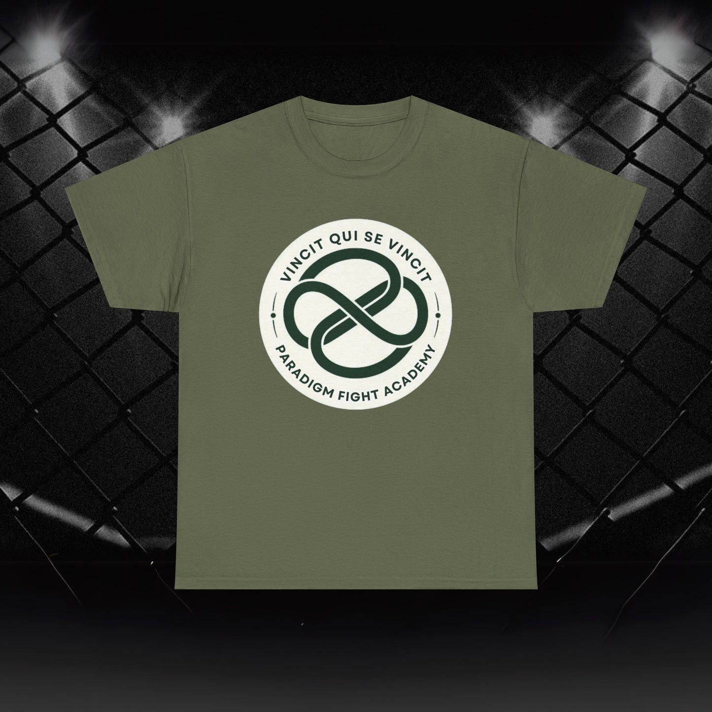 James Dunn Paradigm Fight White Logo Tee
