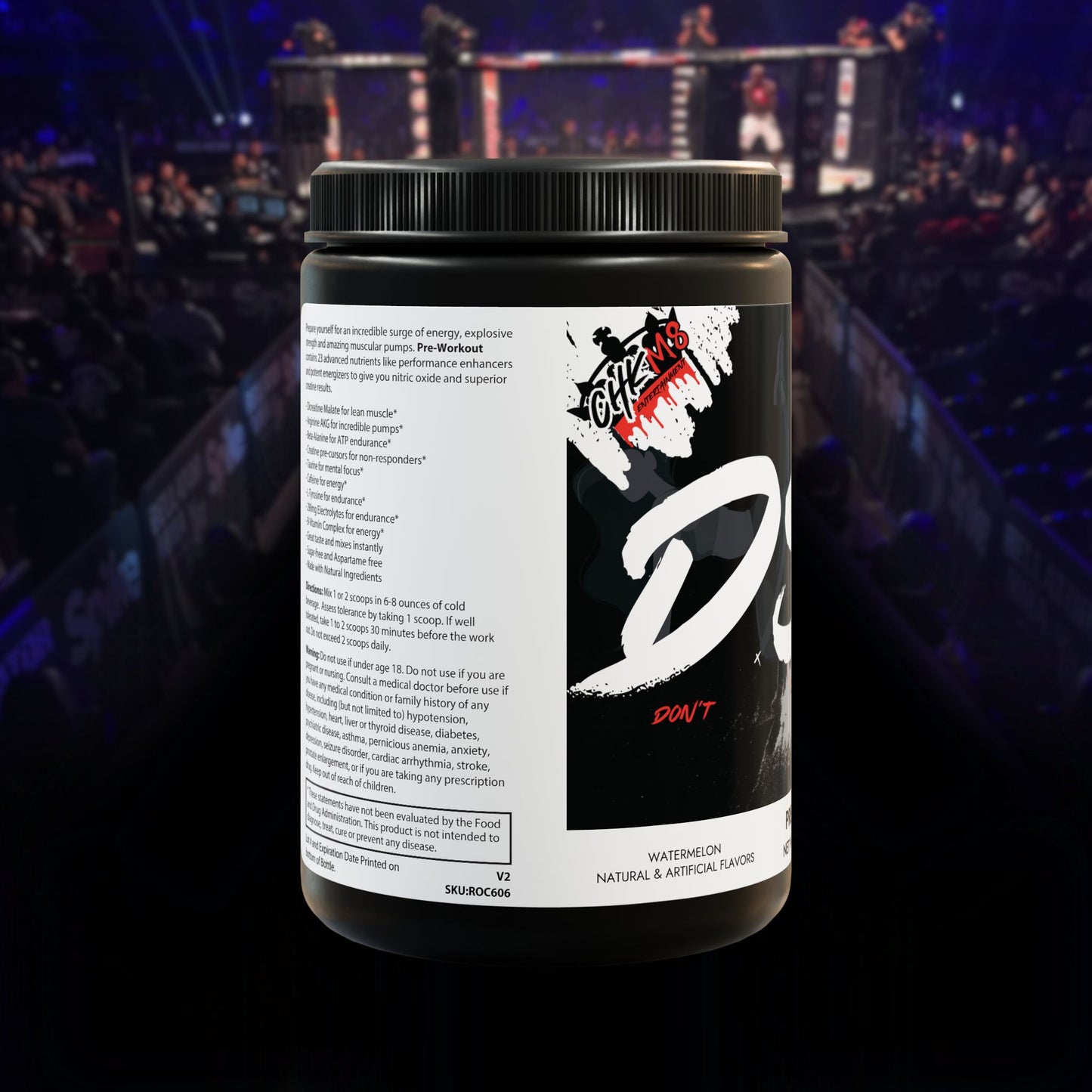 DST Pre-Workout Supplement, Watermelon (300g, 10.58oz)