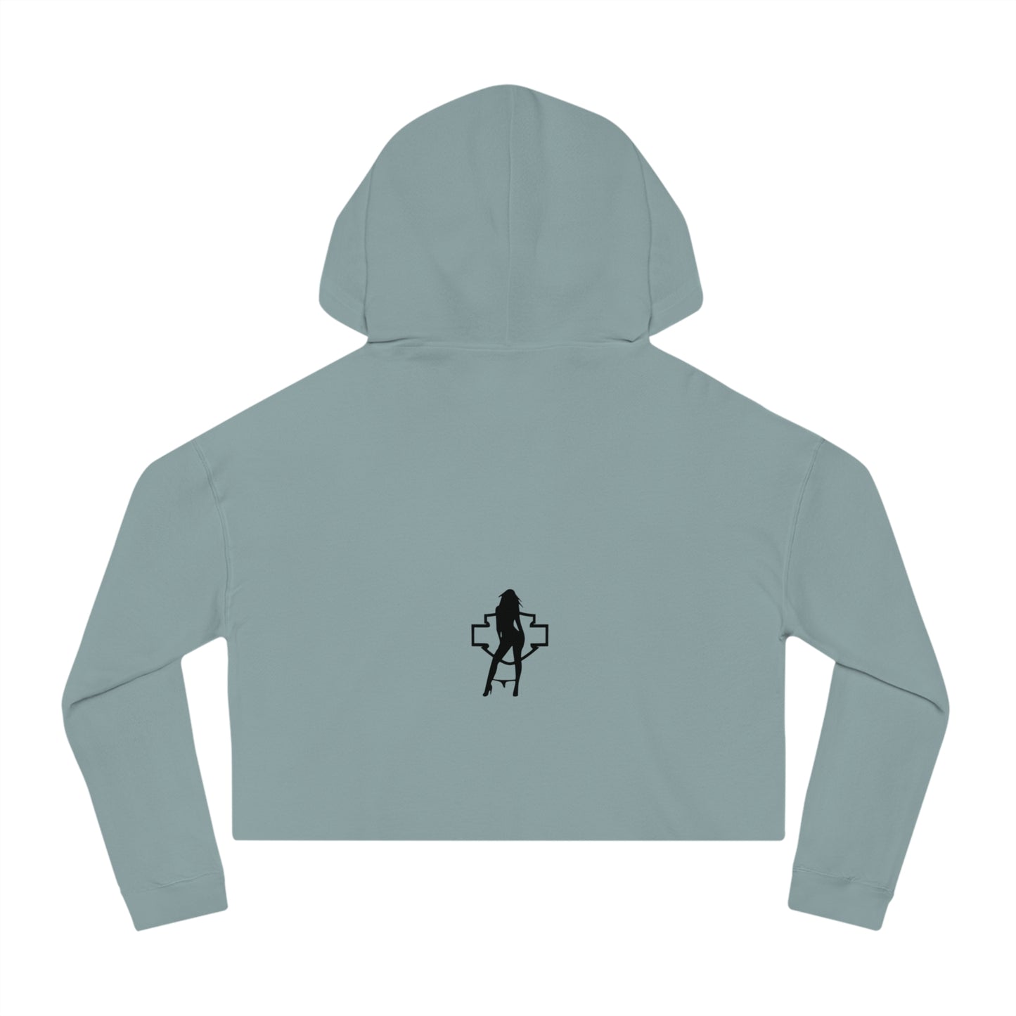 Women’s Ew, You cant ride Cropped Hooded Sweatshirt