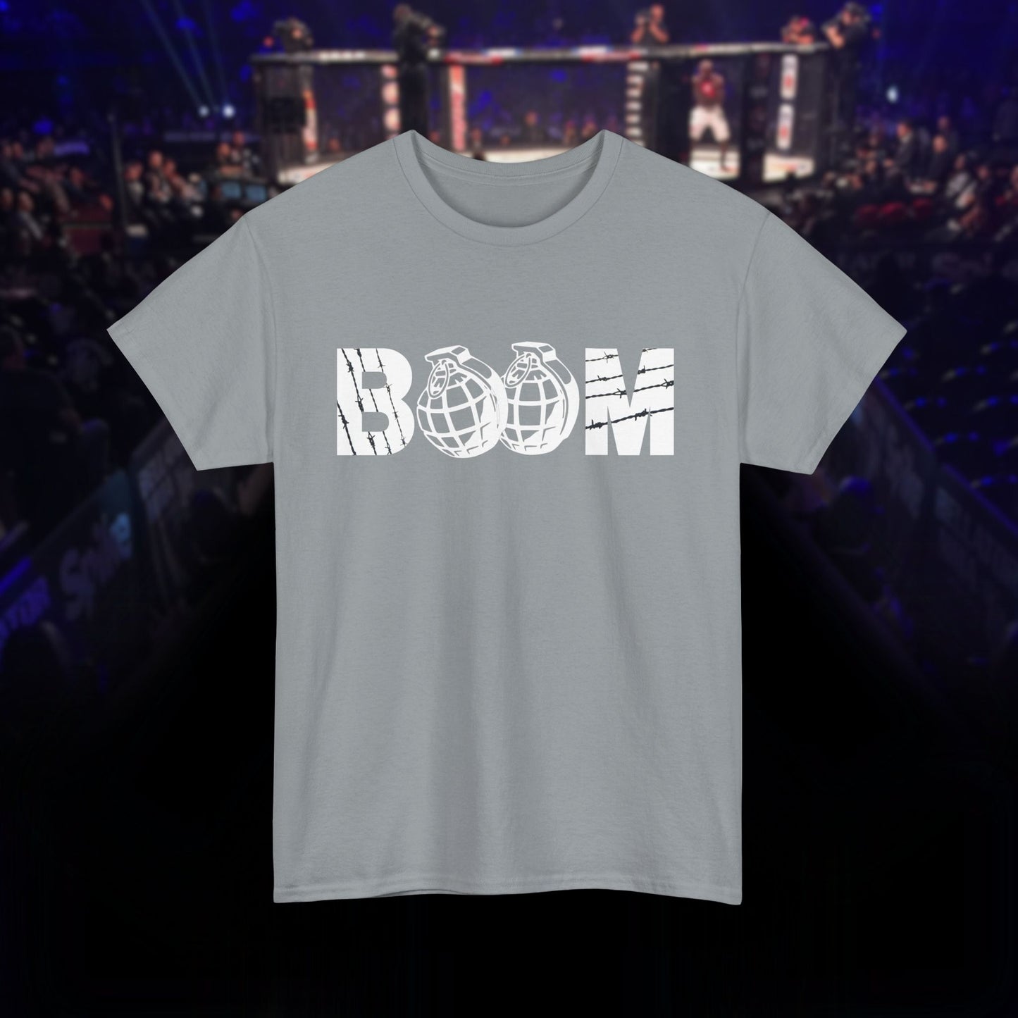 Brian Kelleher BOOM logo Tee