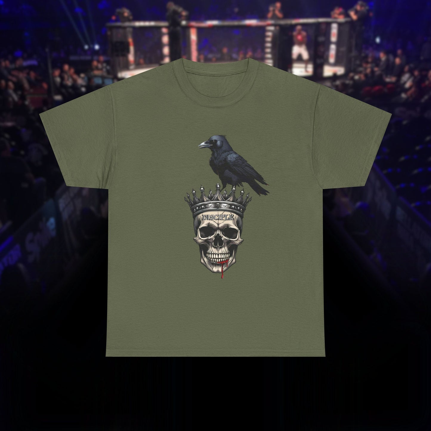 Hippie Disciple Raven Skull Tee