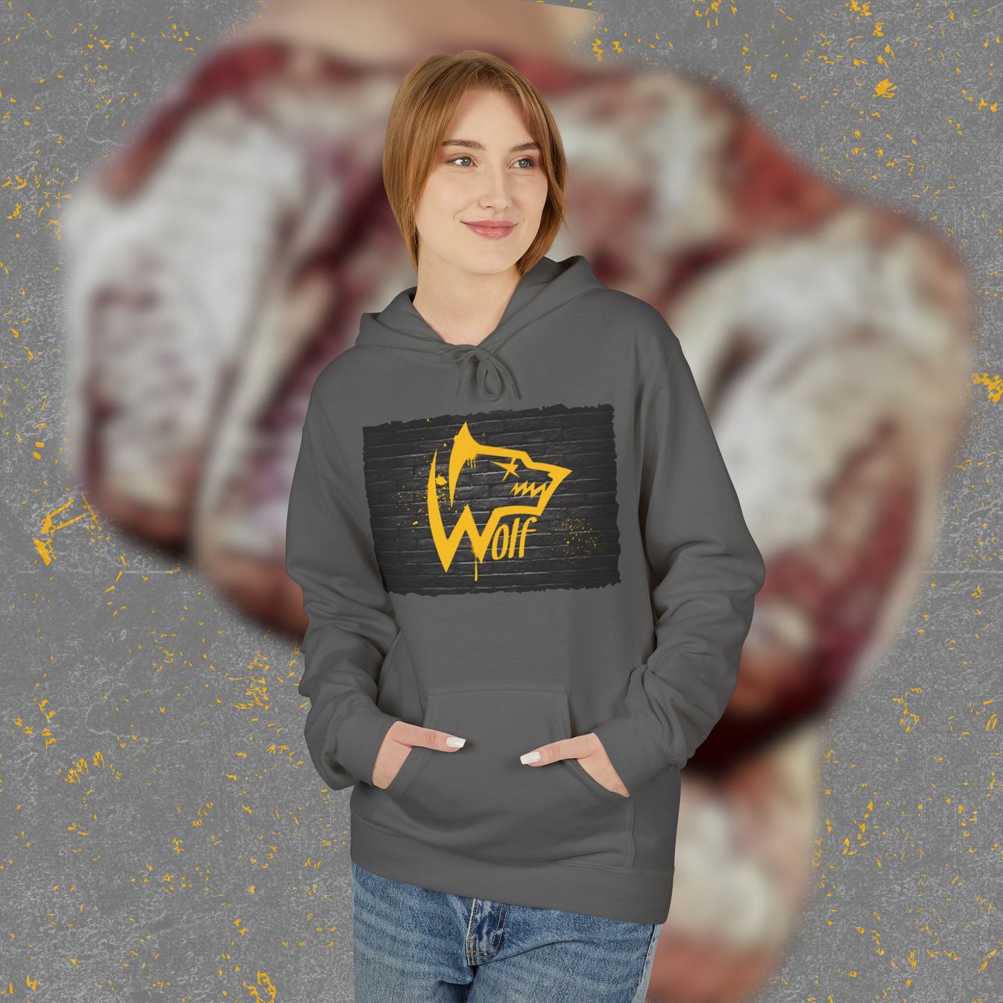 Rob Perez Mr. Wolf Graf Logo Hoodie