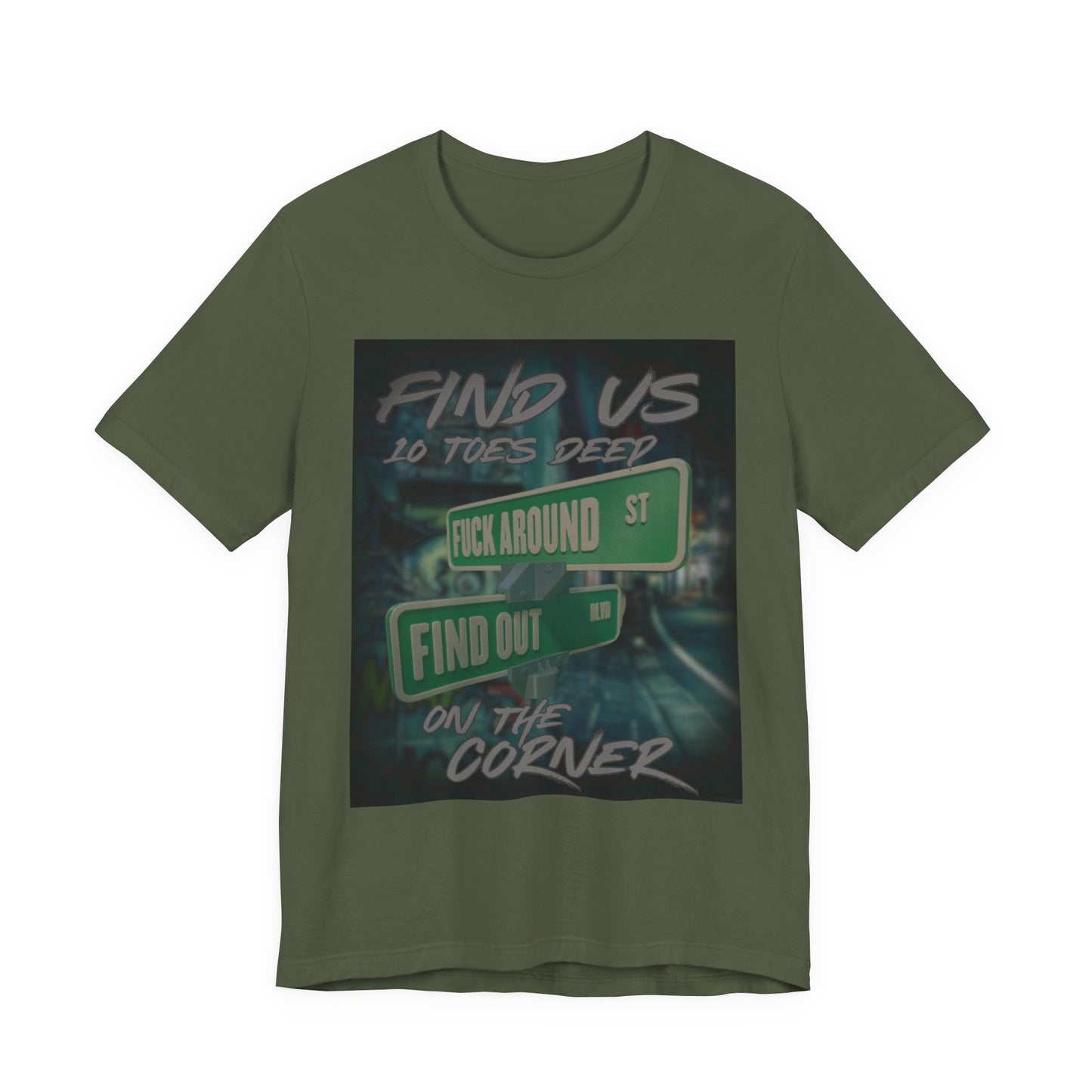 FAFO Corner Tee