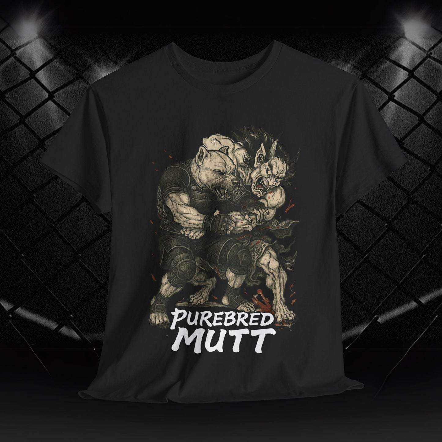 Brandon Dougherty Purebred Mutt Battle tee