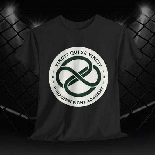 James Dunn Paradigm Fight White Logo Tee