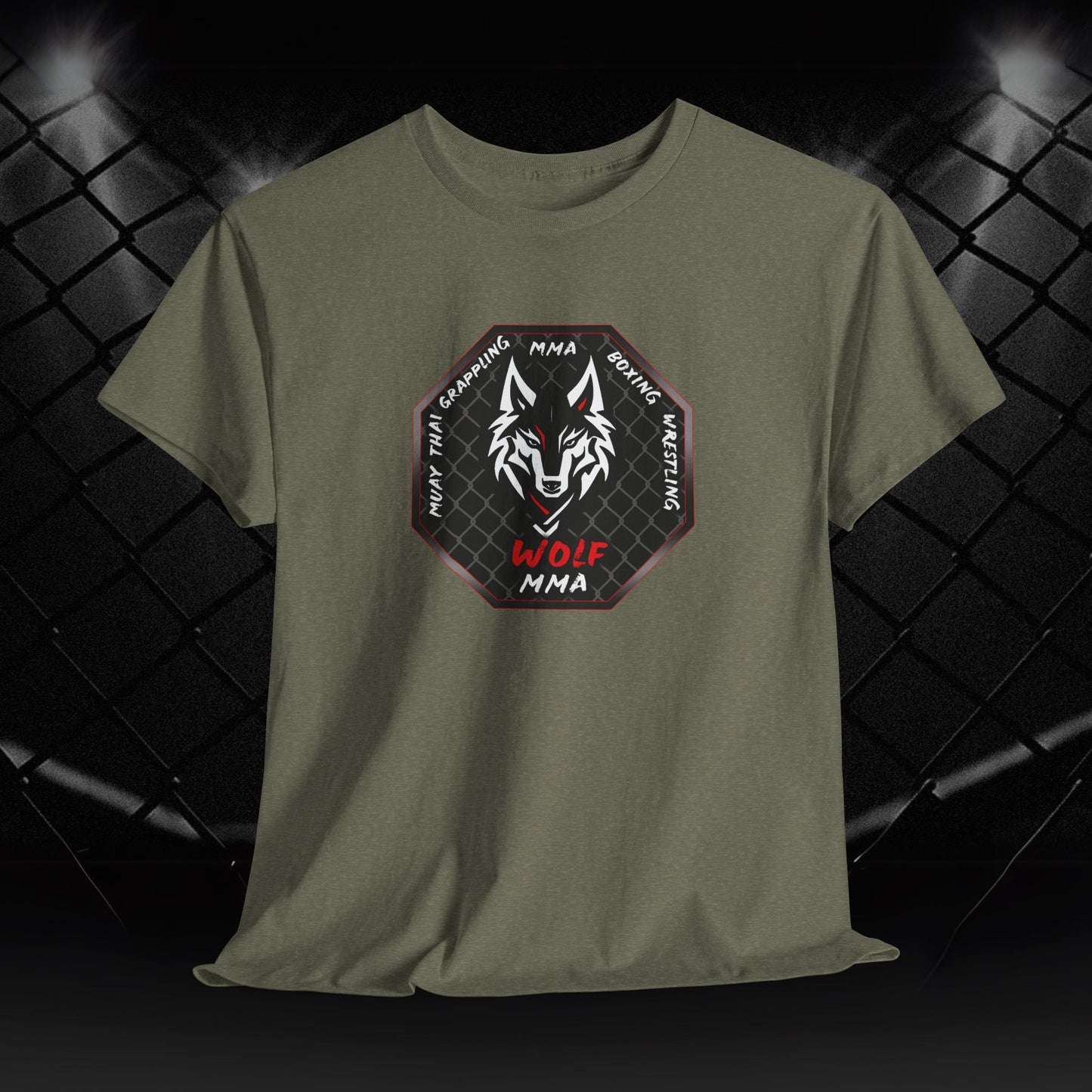 Turk "Wolf MMA Logo" Tee