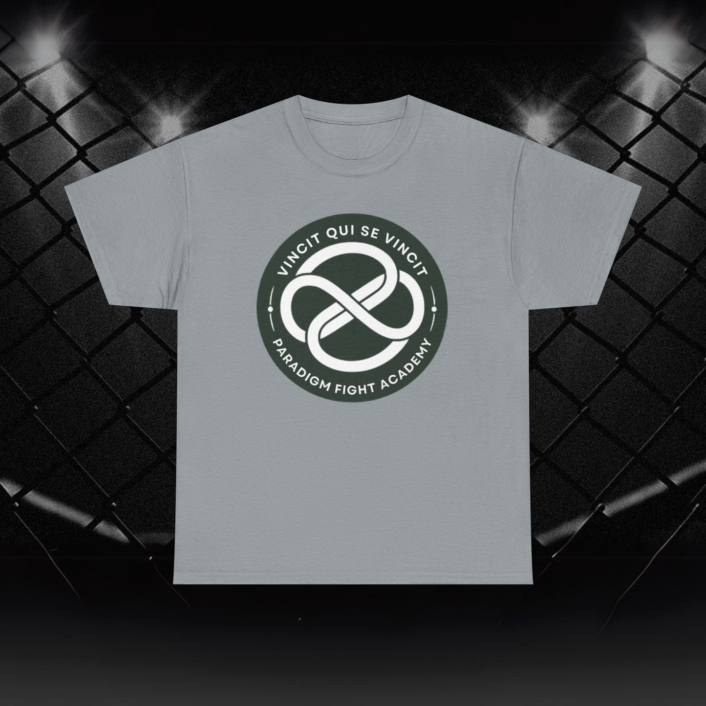 James Dunn Paradigm Fight Green Logo Tee