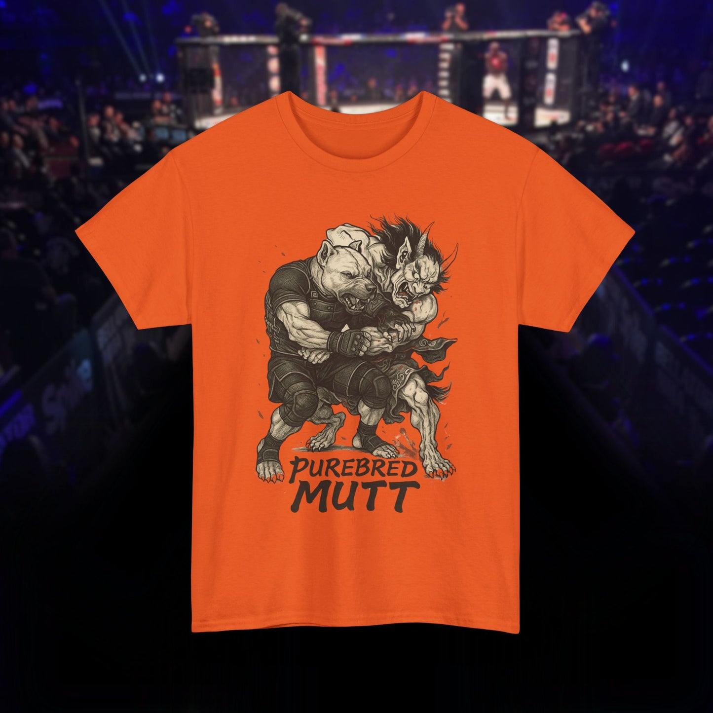 Brandon Dougherty Purebred Mutt Battle tee