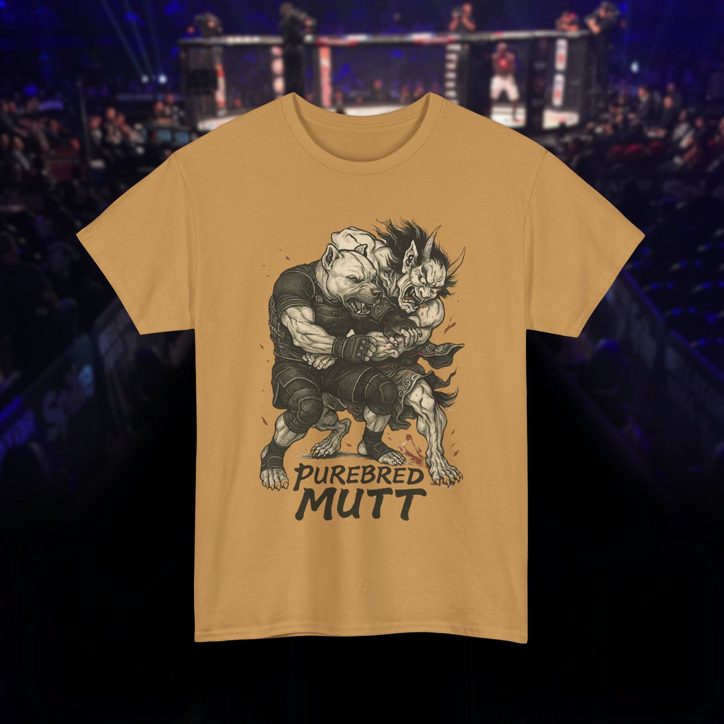 Brandon Dougherty Purebred Mutt Battle tee