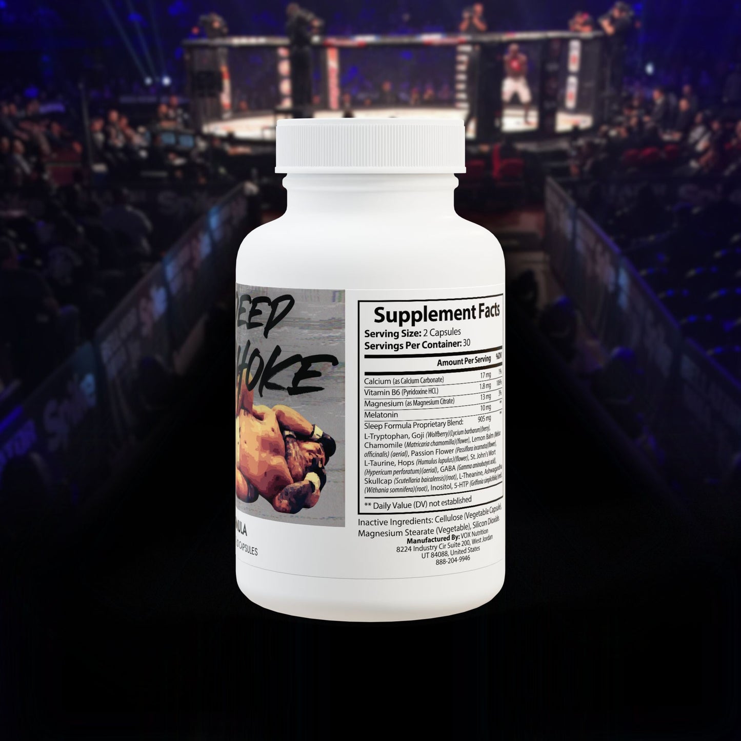 Deep Choke Sleep Supplement (60 Capsules)