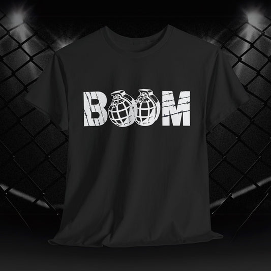 Brian Kelleher BOOM logo Tee