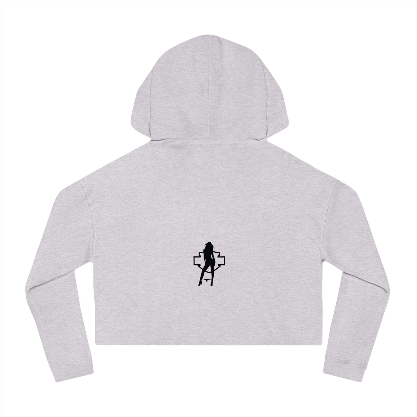 Women’s Ew, You cant ride Cropped Hooded Sweatshirt