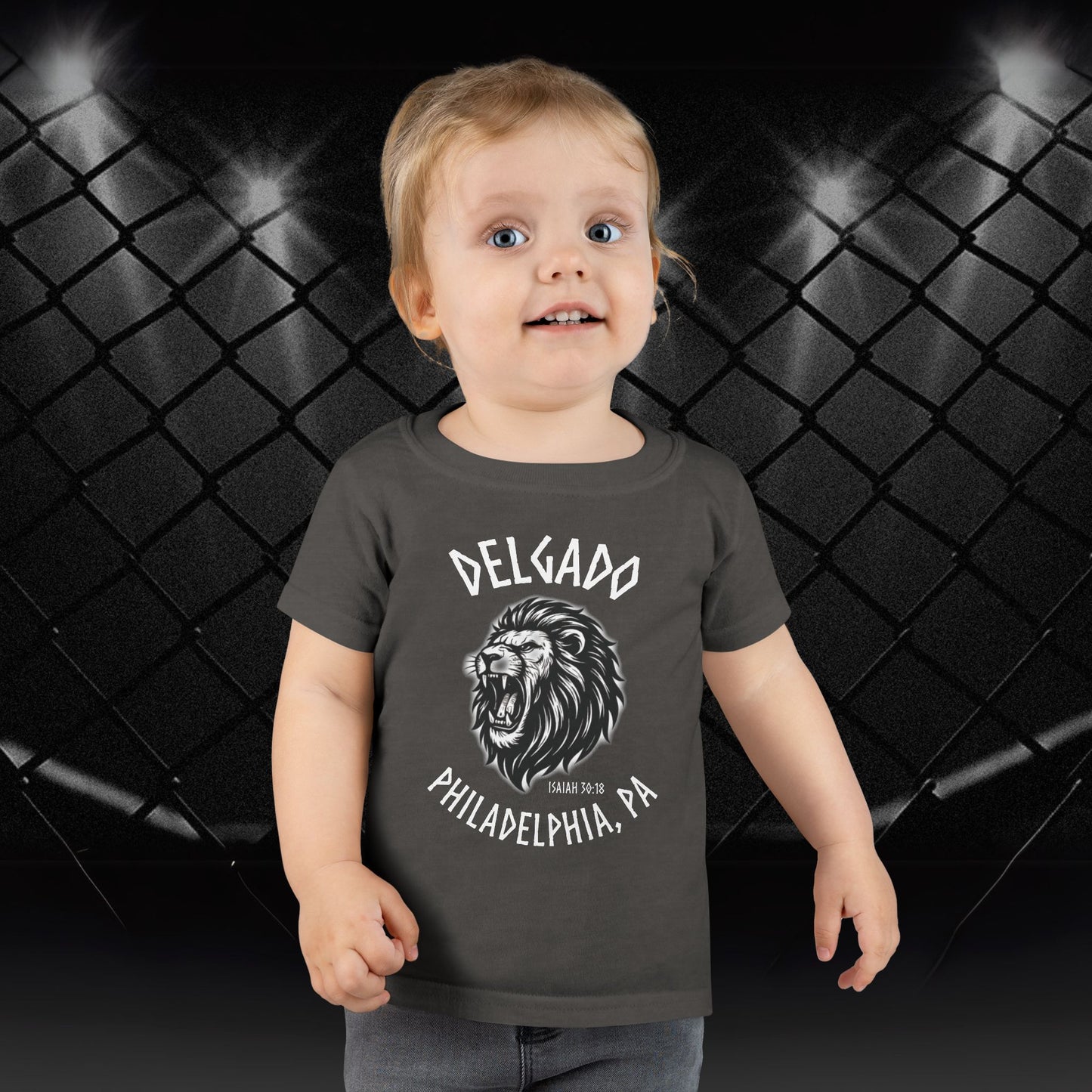 Jerimiah Delgado Lion Toddler Tee