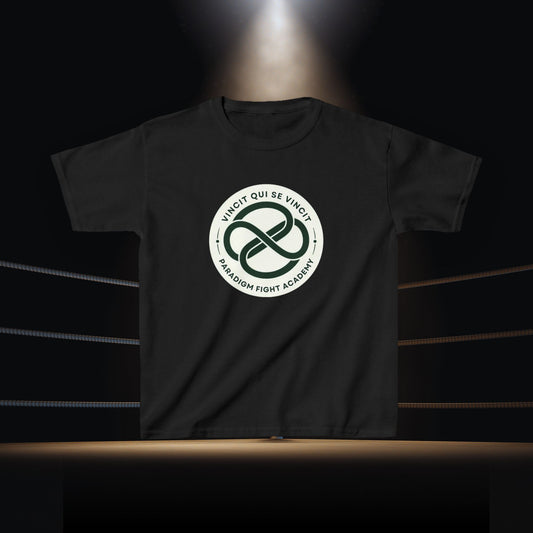 Kids Paradigm White logo tee