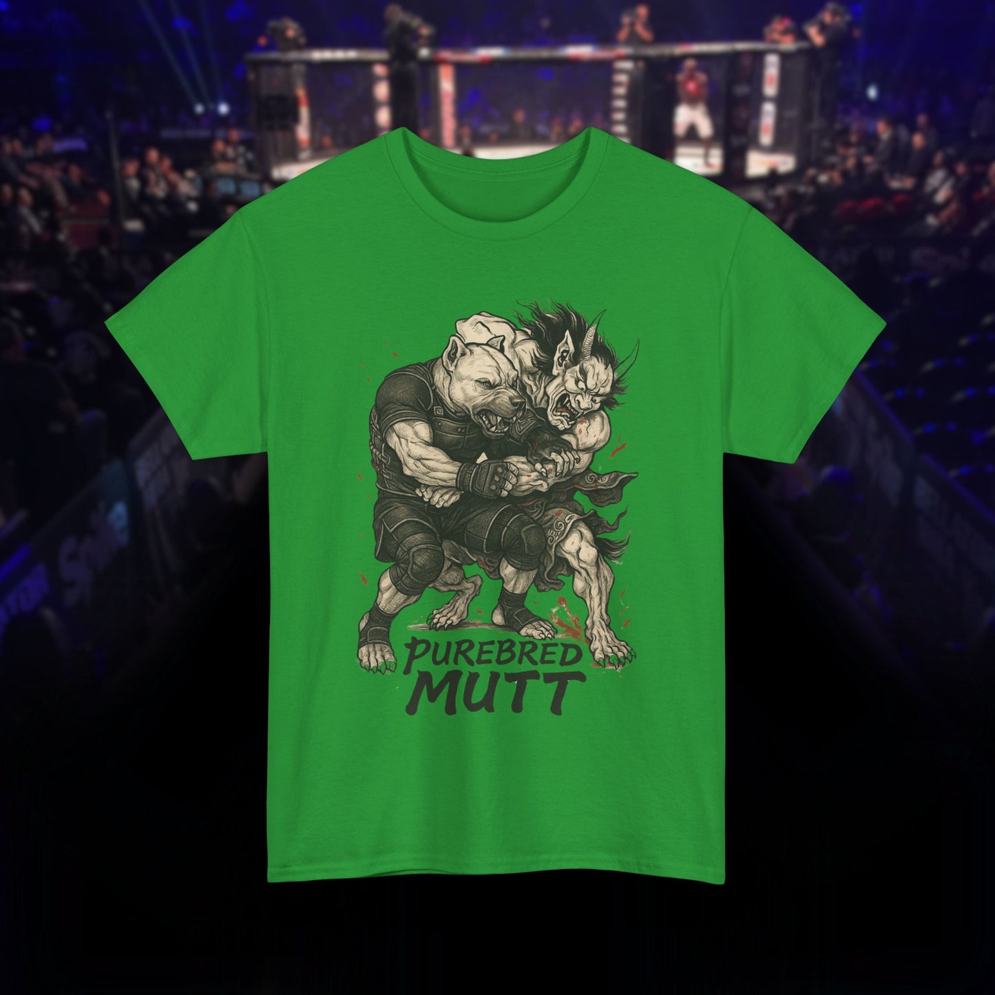 Brandon Dougherty Purebred Mutt Battle tee