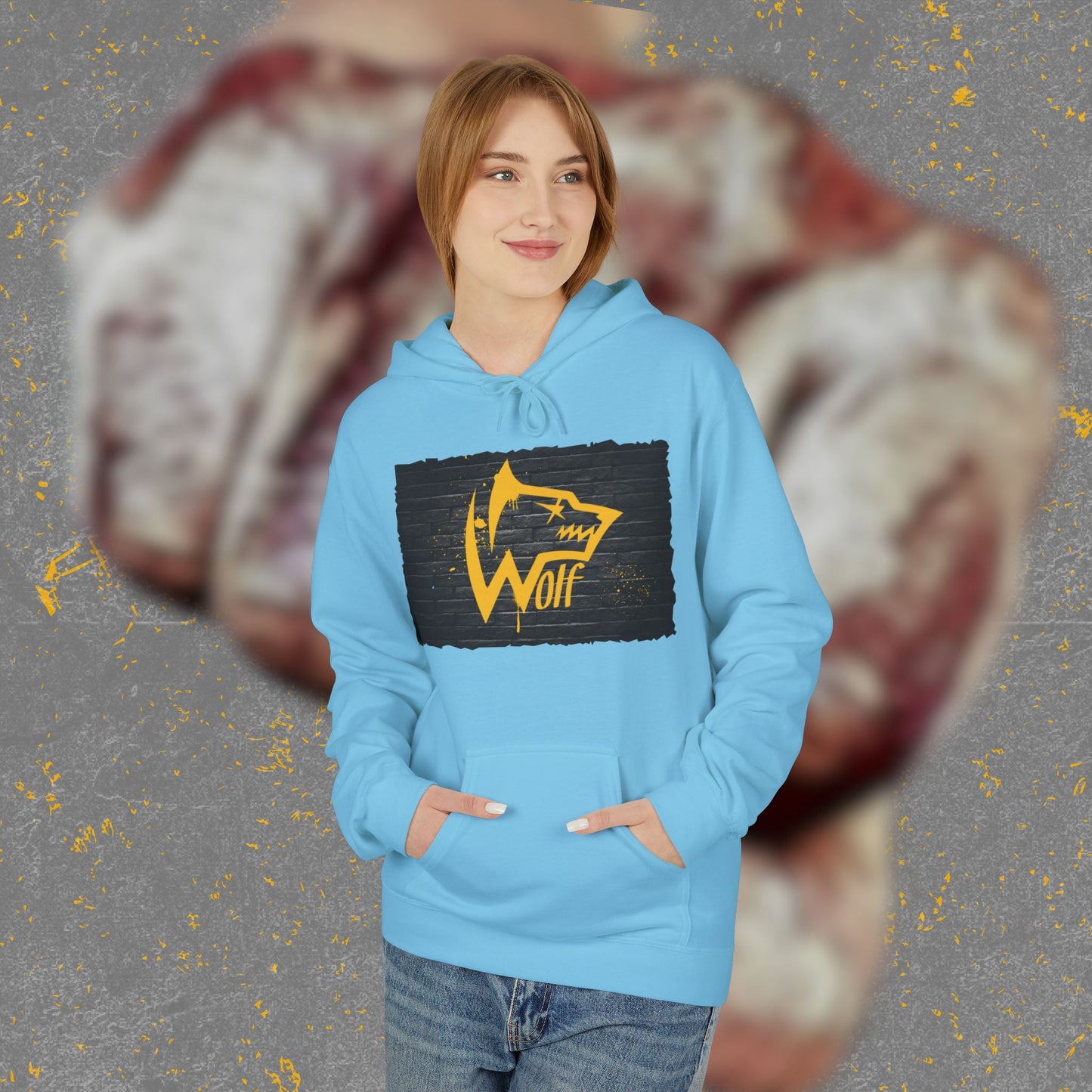 Rob Perez Mr. Wolf Graf Logo Hoodie
