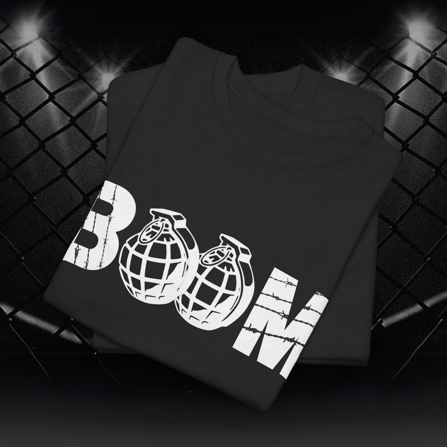 Brian Kelleher BOOM logo Tee