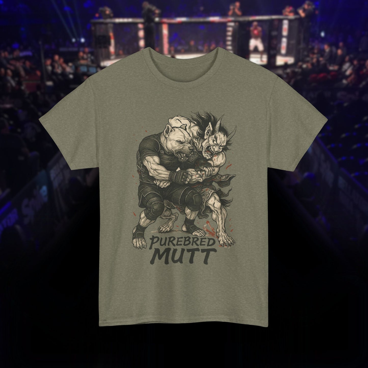 Brandon Dougherty Purebred Mutt Battle tee