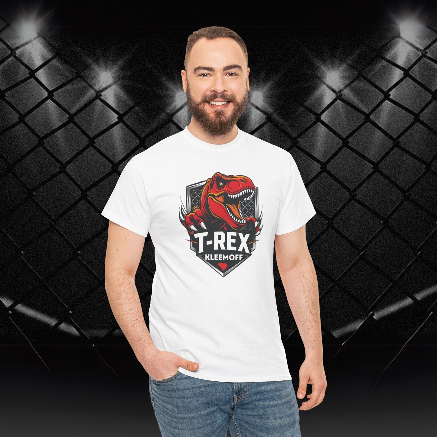 Tayler "The T-Rex" Kleemoff logo tee
