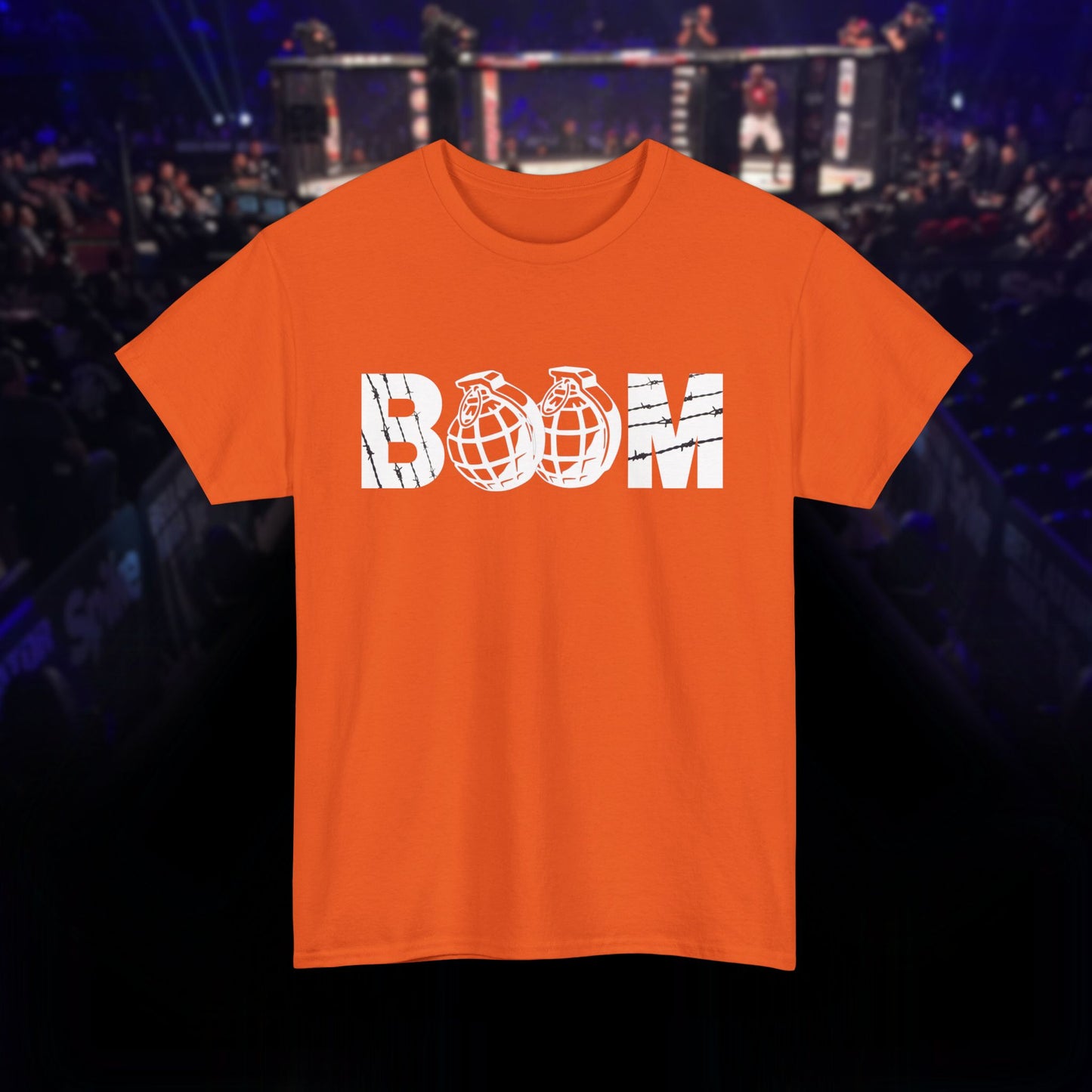 Brian Kelleher BOOM logo Tee
