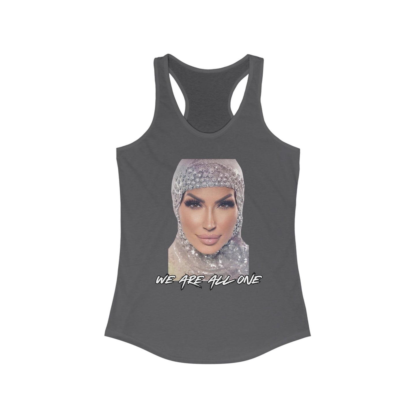 Dani Paige We are all 1 Racerback Tee
