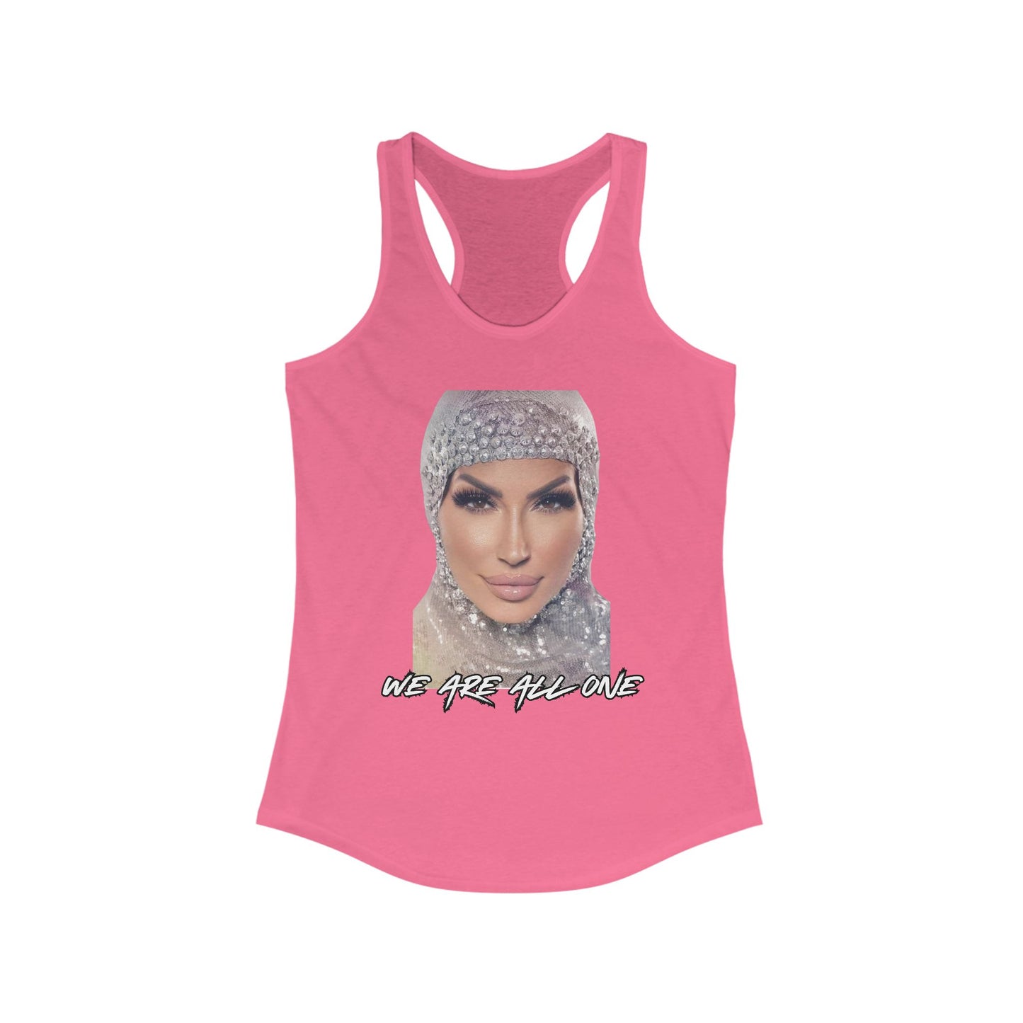 Dani Paige We are all 1 Racerback Tee