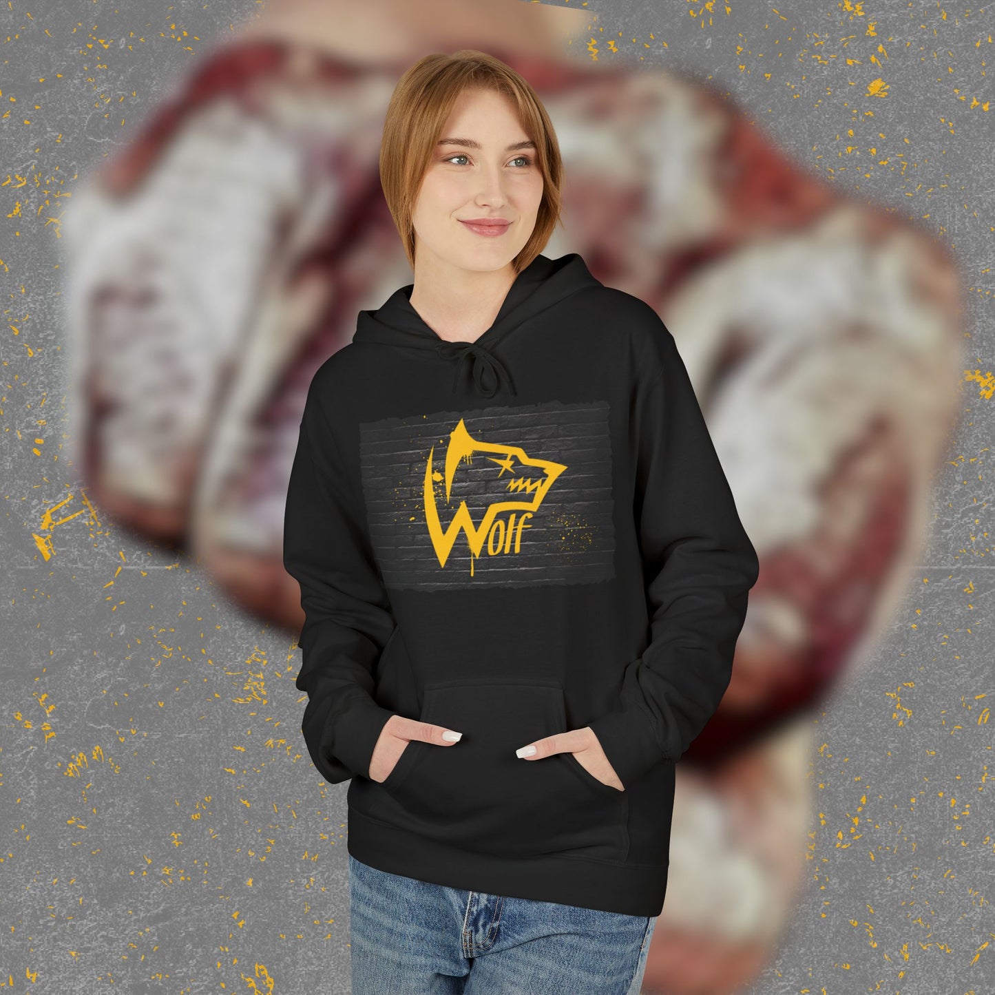 Rob Perez Mr. Wolf Graf Logo Hoodie