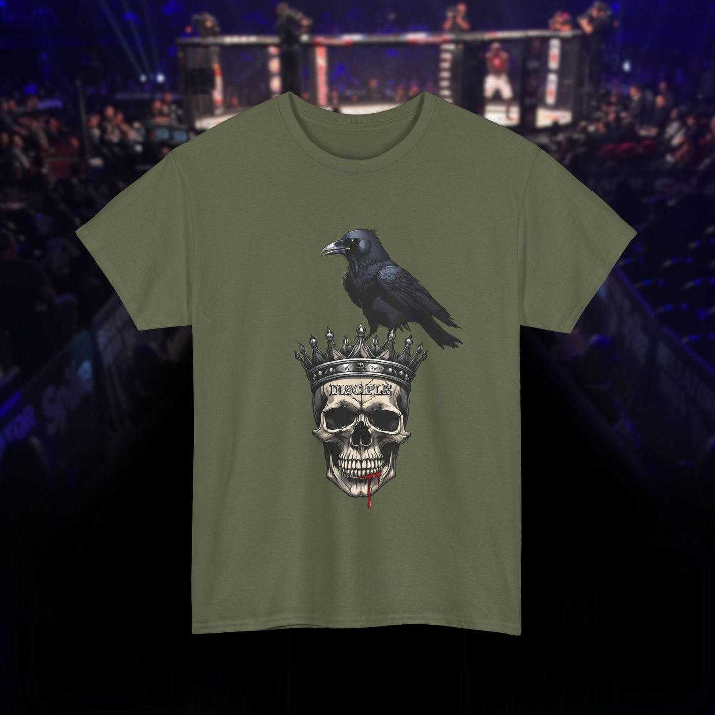 Hippie Disciple Raven Skull Tee