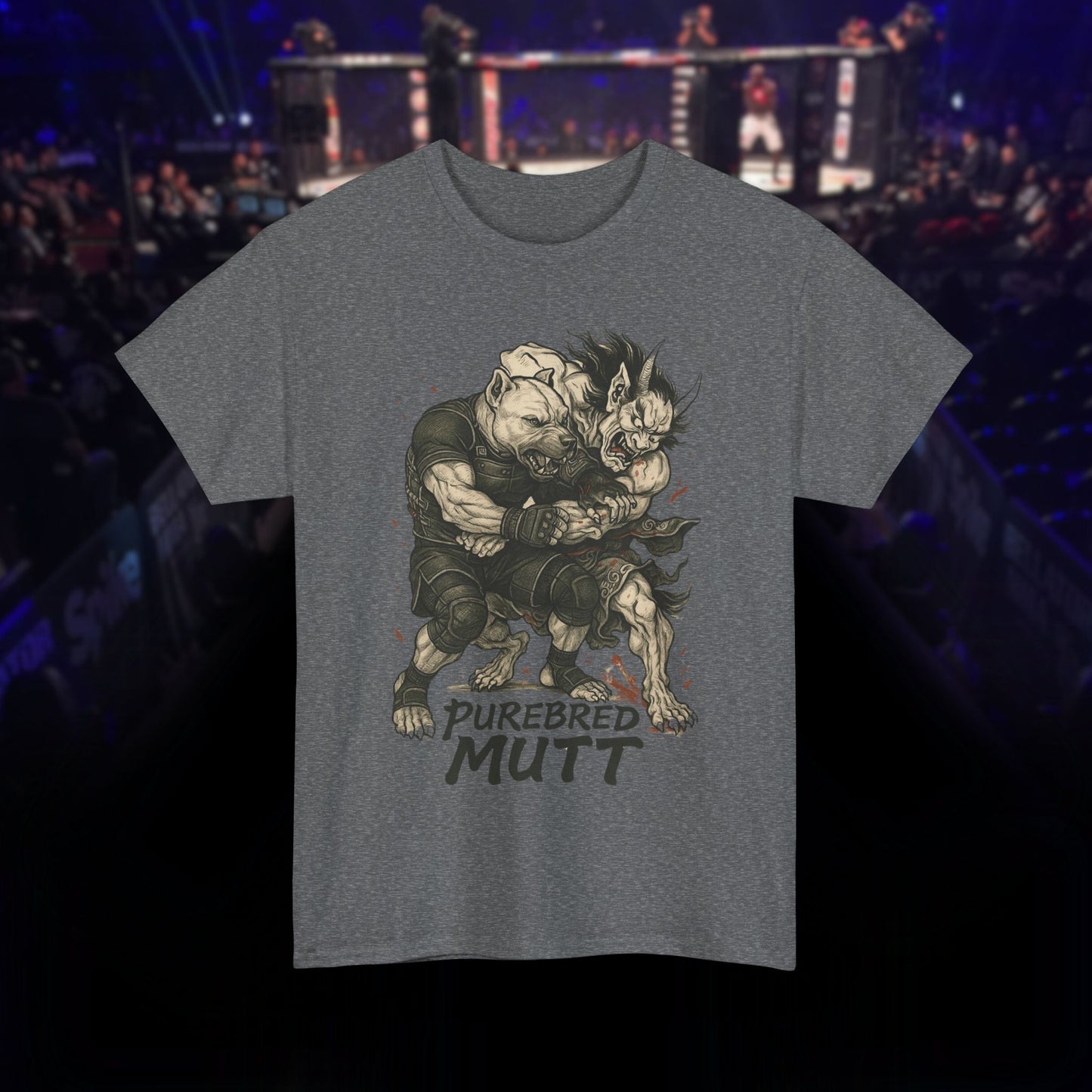Brandon Dougherty Purebred Mutt Battle tee