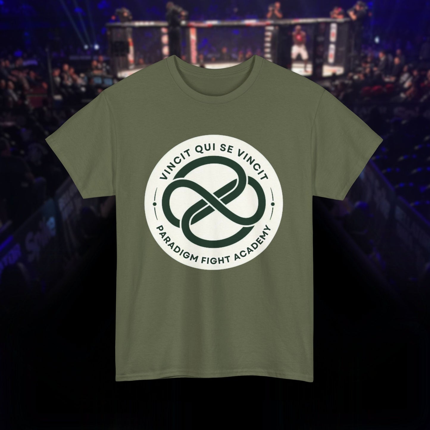 James Dunn Paradigm Fight White Logo Tee