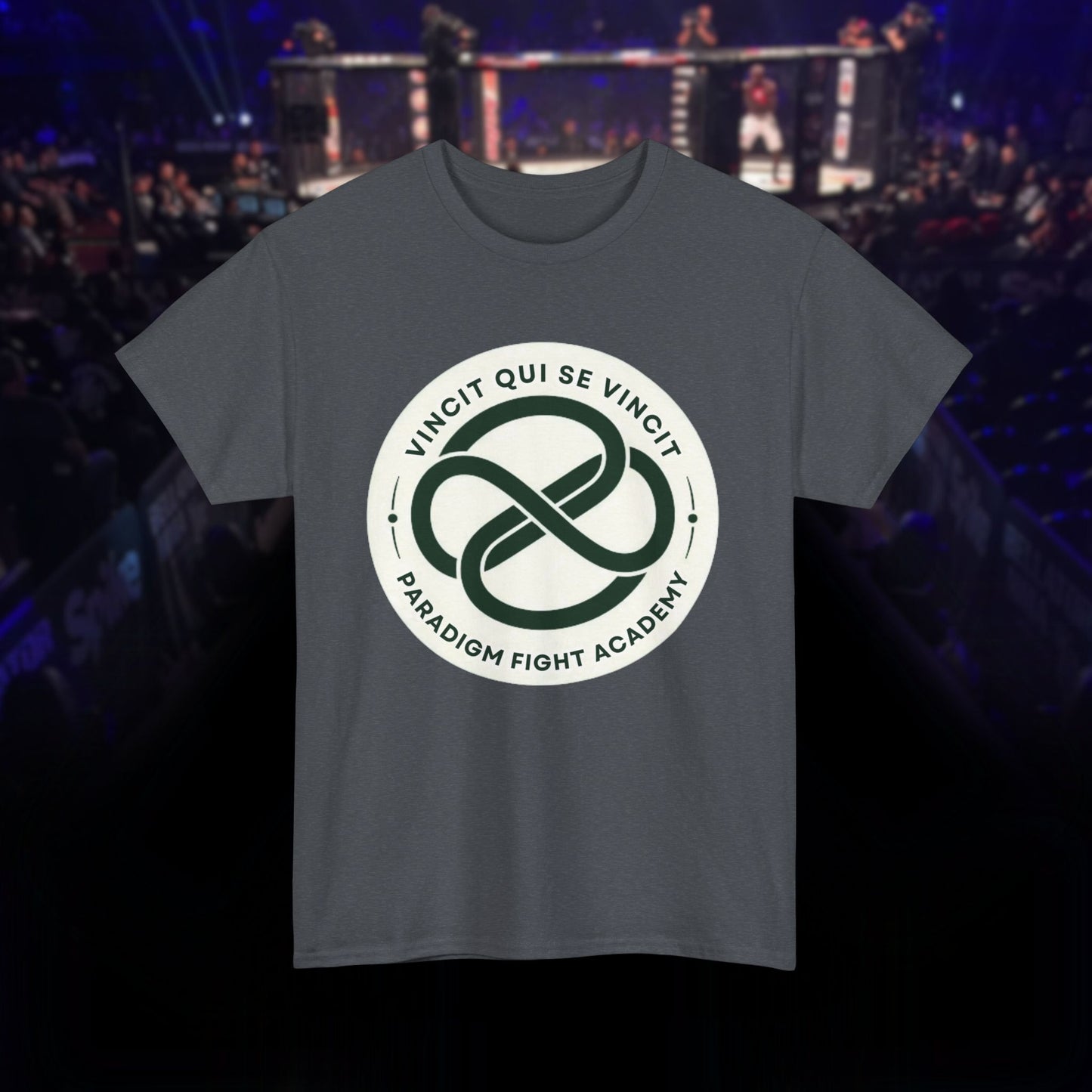 James Dunn Paradigm Fight White Logo Tee
