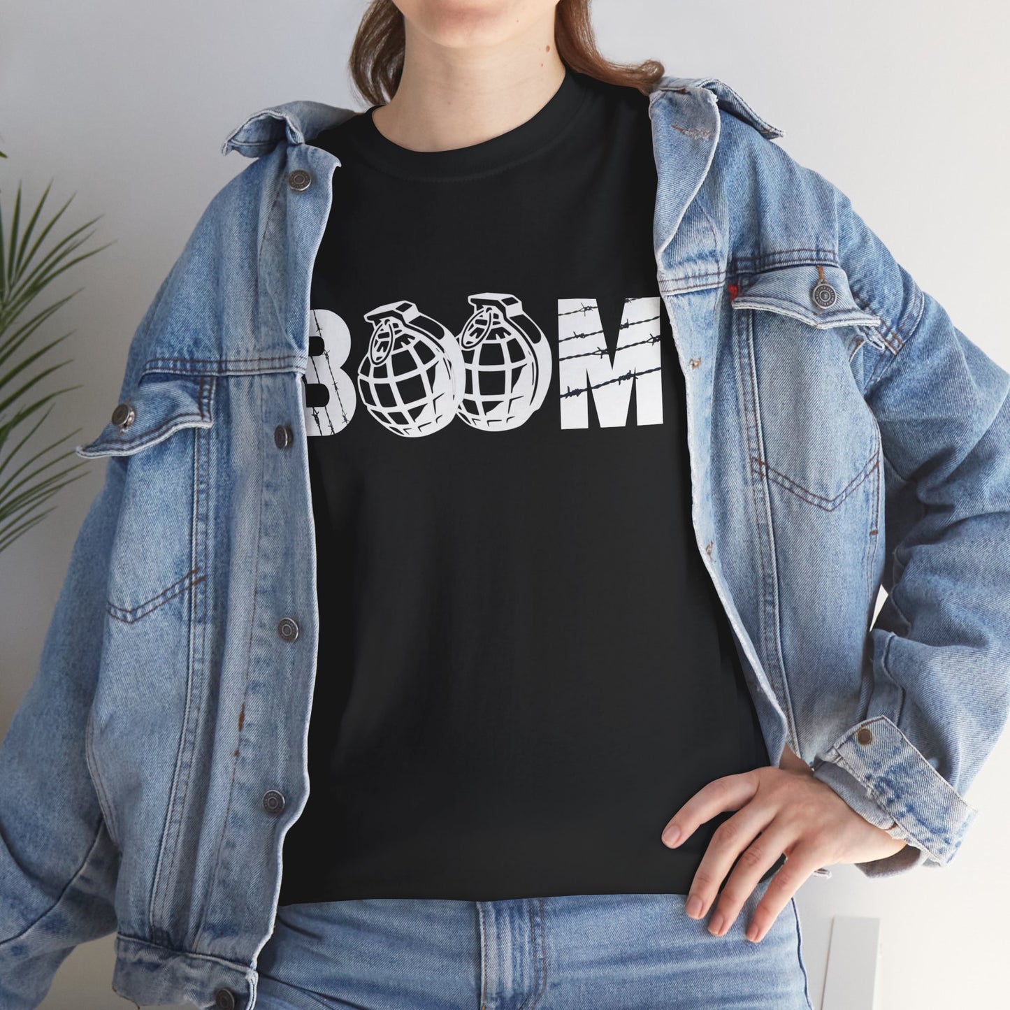 Brian Kelleher BOOM logo Tee