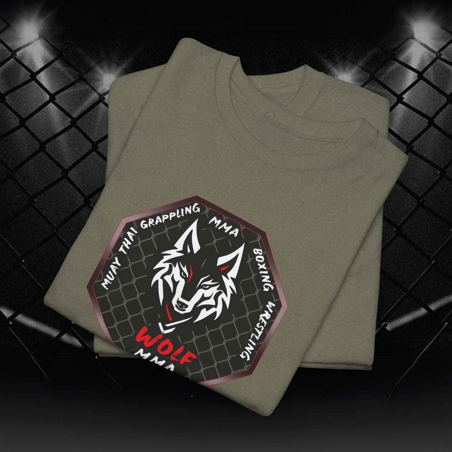 Turk "Wolf MMA Logo" Tee
