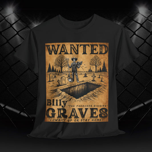 Billy The Preacher Digging" Graves Tee