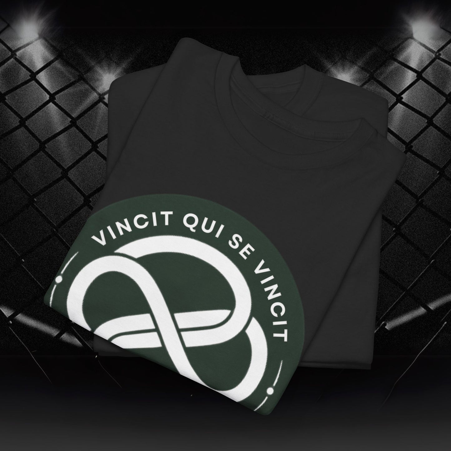 James Dunn Paradigm Fight Green Logo Tee