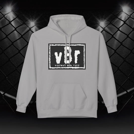 Violent Bob Ross Logo Hoodie