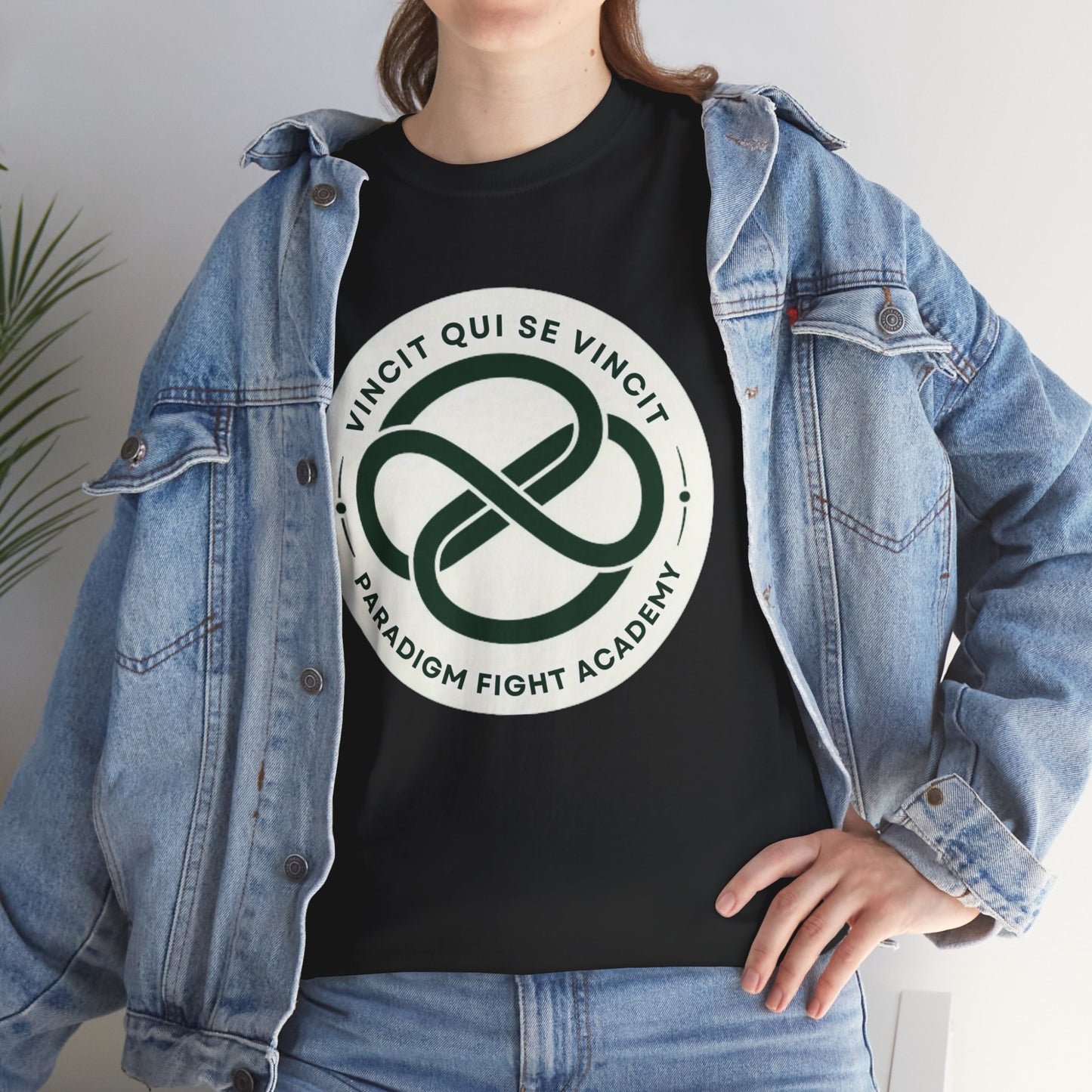 James Dunn Paradigm Fight White Logo Tee