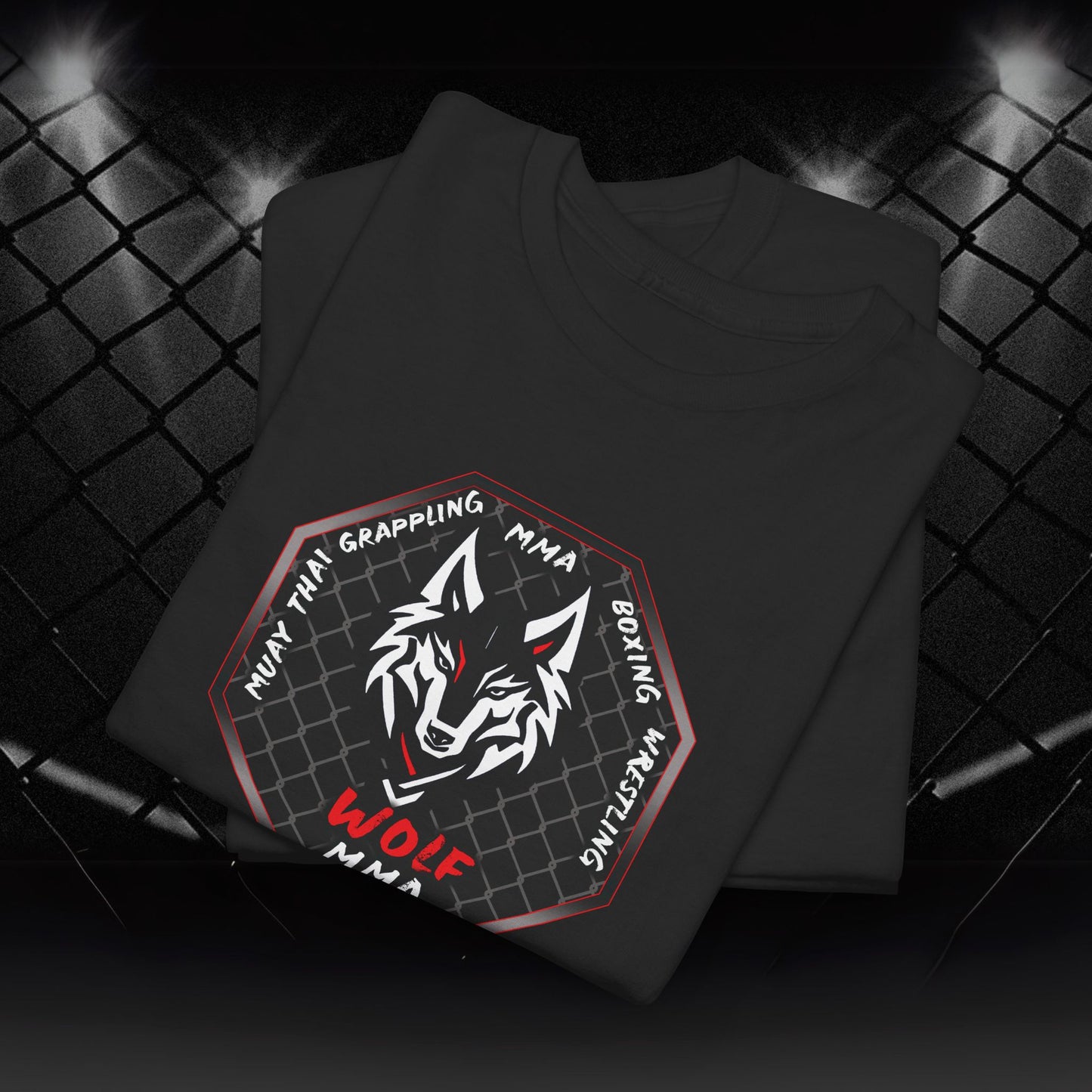 Turk "Wolf MMA Logo" Tee