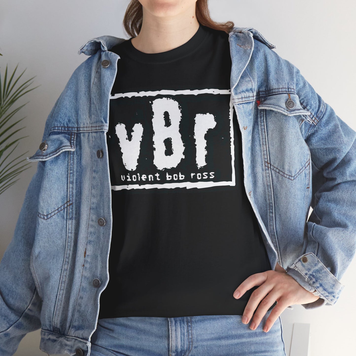 Violent Bob Ross Logo Tee