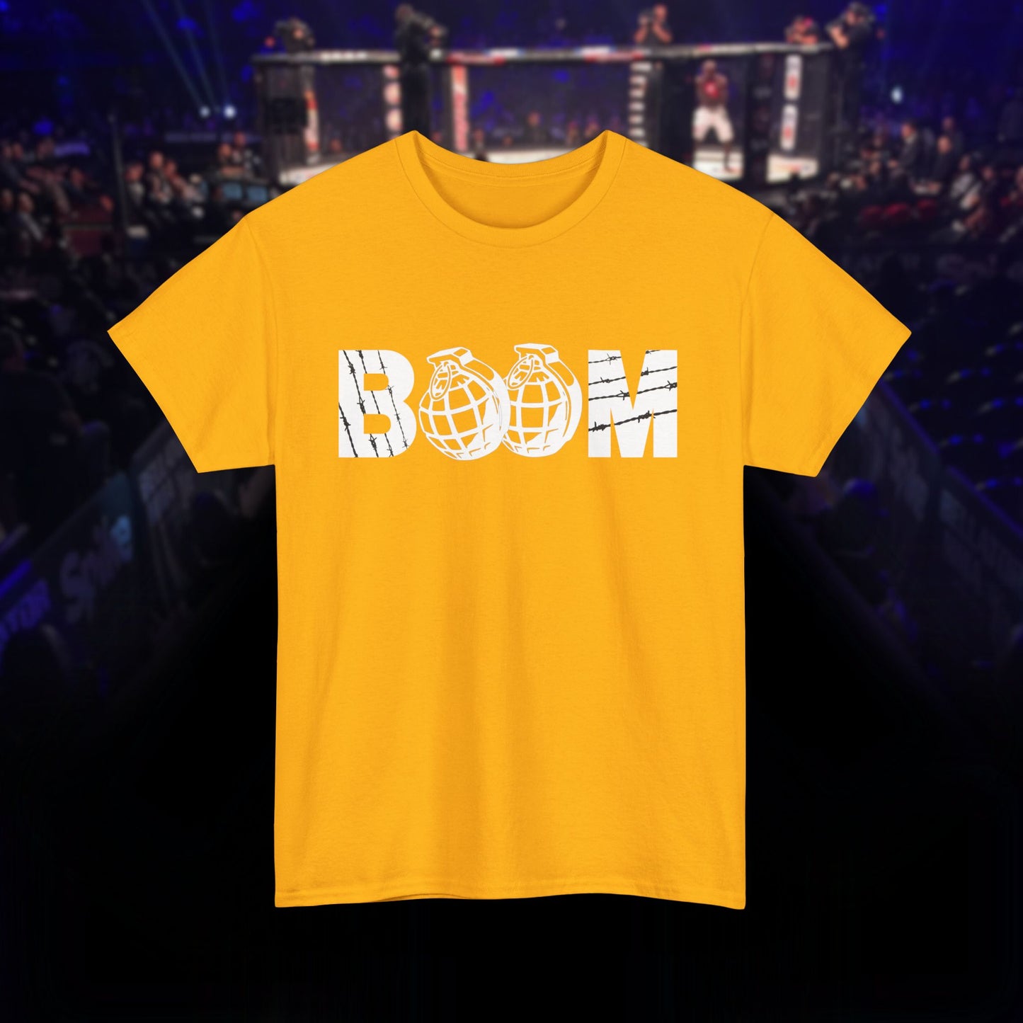 Brian Kelleher BOOM logo Tee