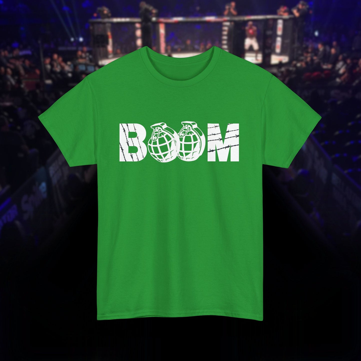 Brian Kelleher BOOM logo Tee