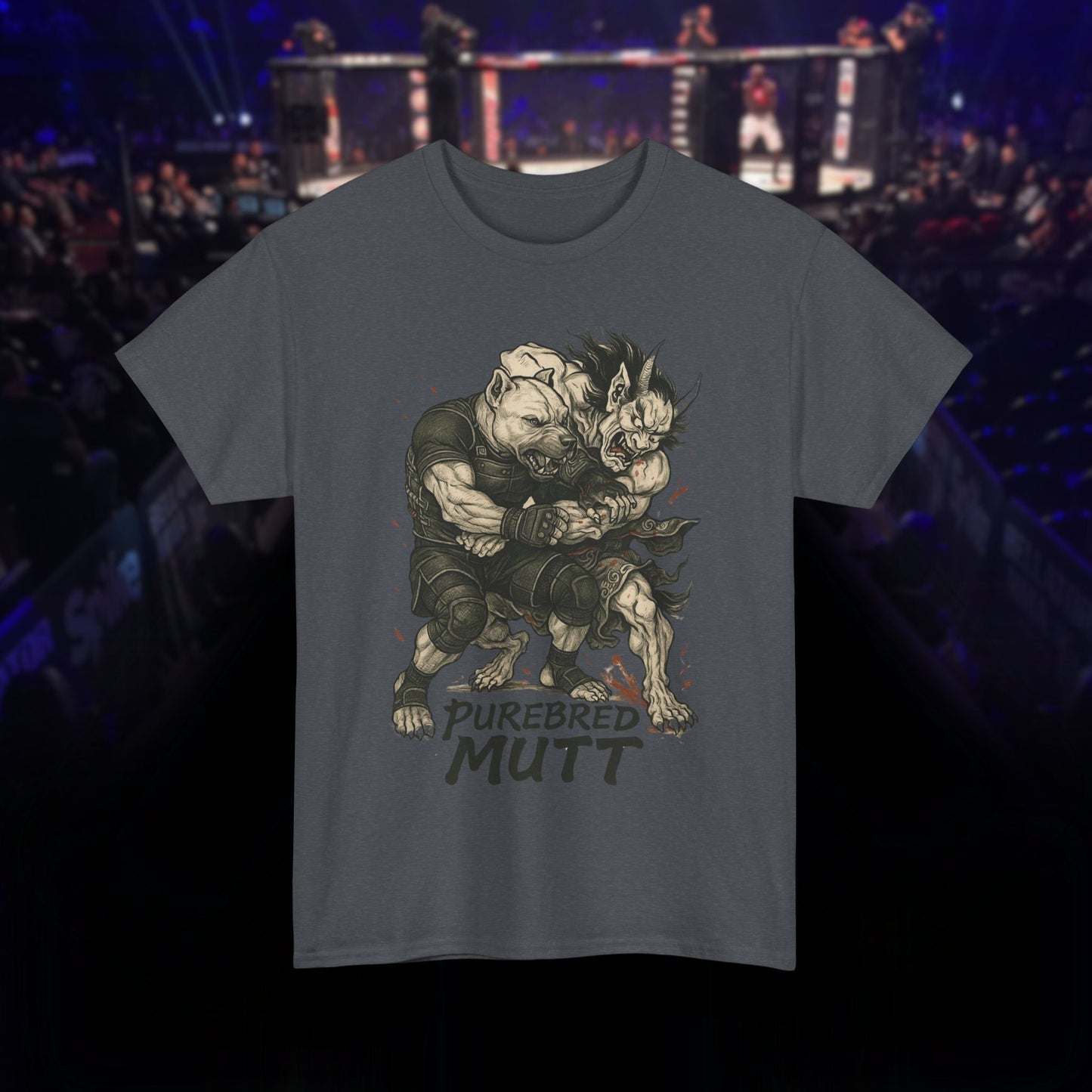 Brandon Dougherty Purebred Mutt Battle tee