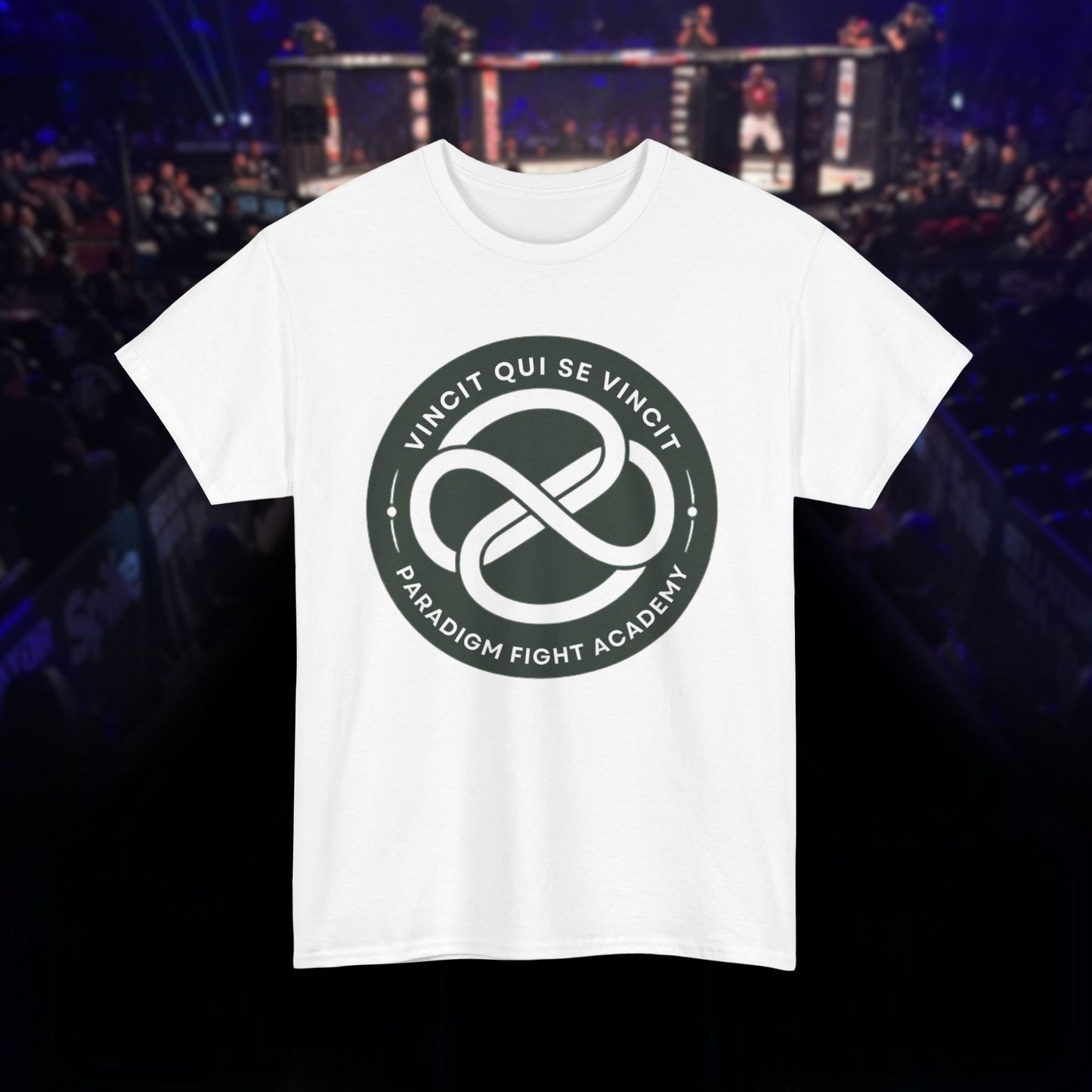 James Dunn Paradigm Fight Green Logo Tee