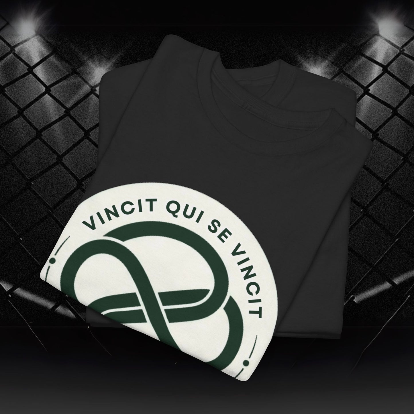 James Dunn Paradigm Fight White Logo Tee