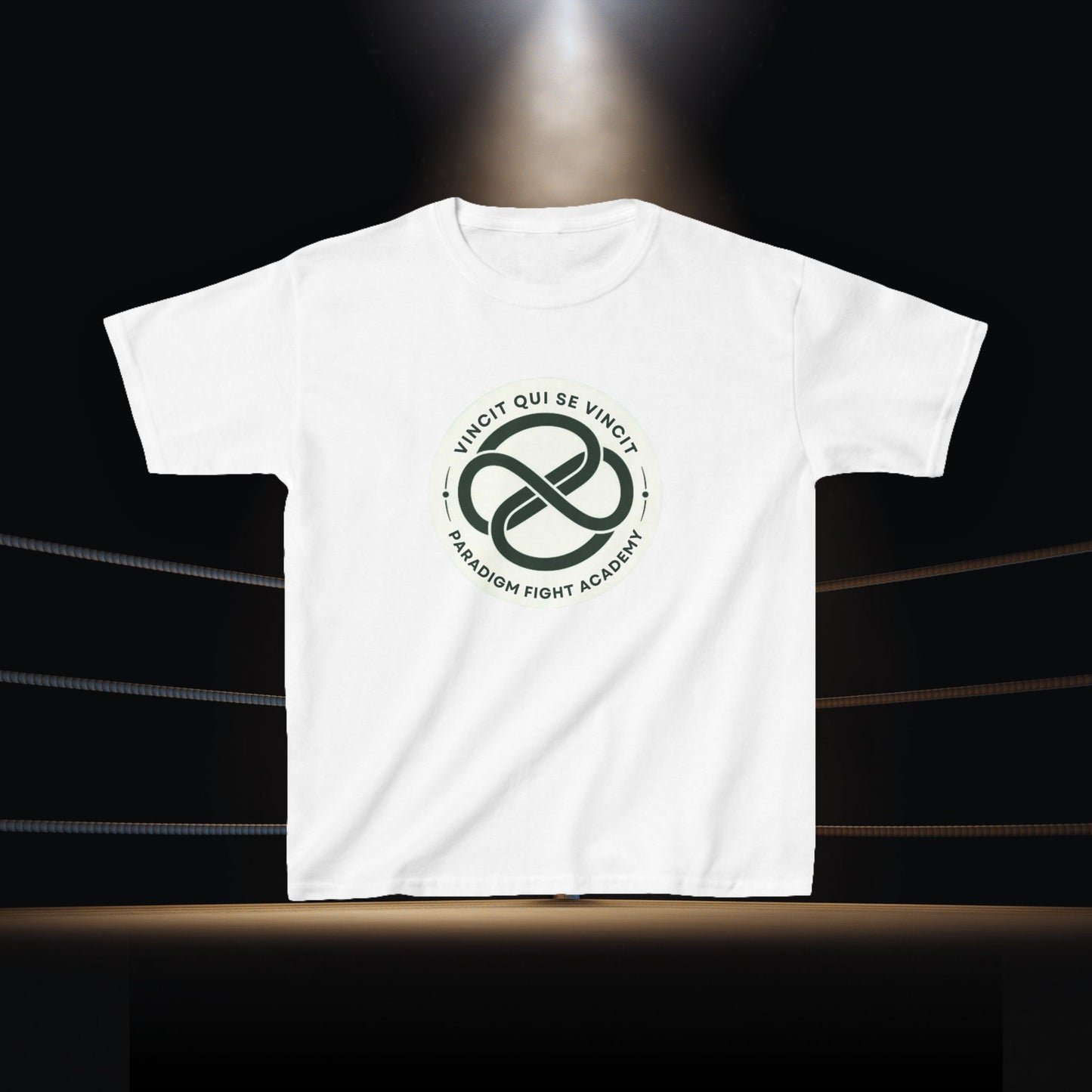 Kids Paradigm White logo tee