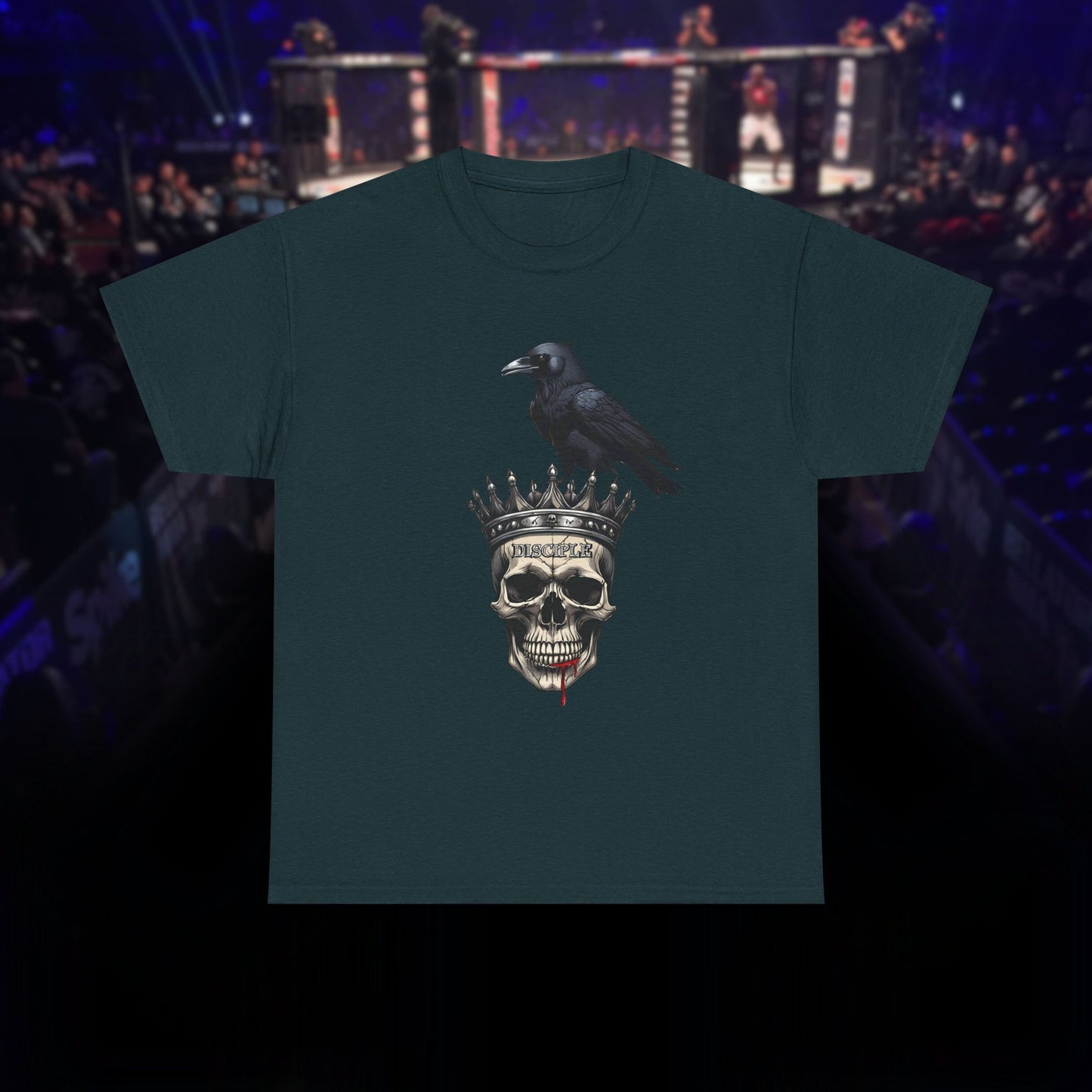 Hippie Disciple Raven Skull Tee